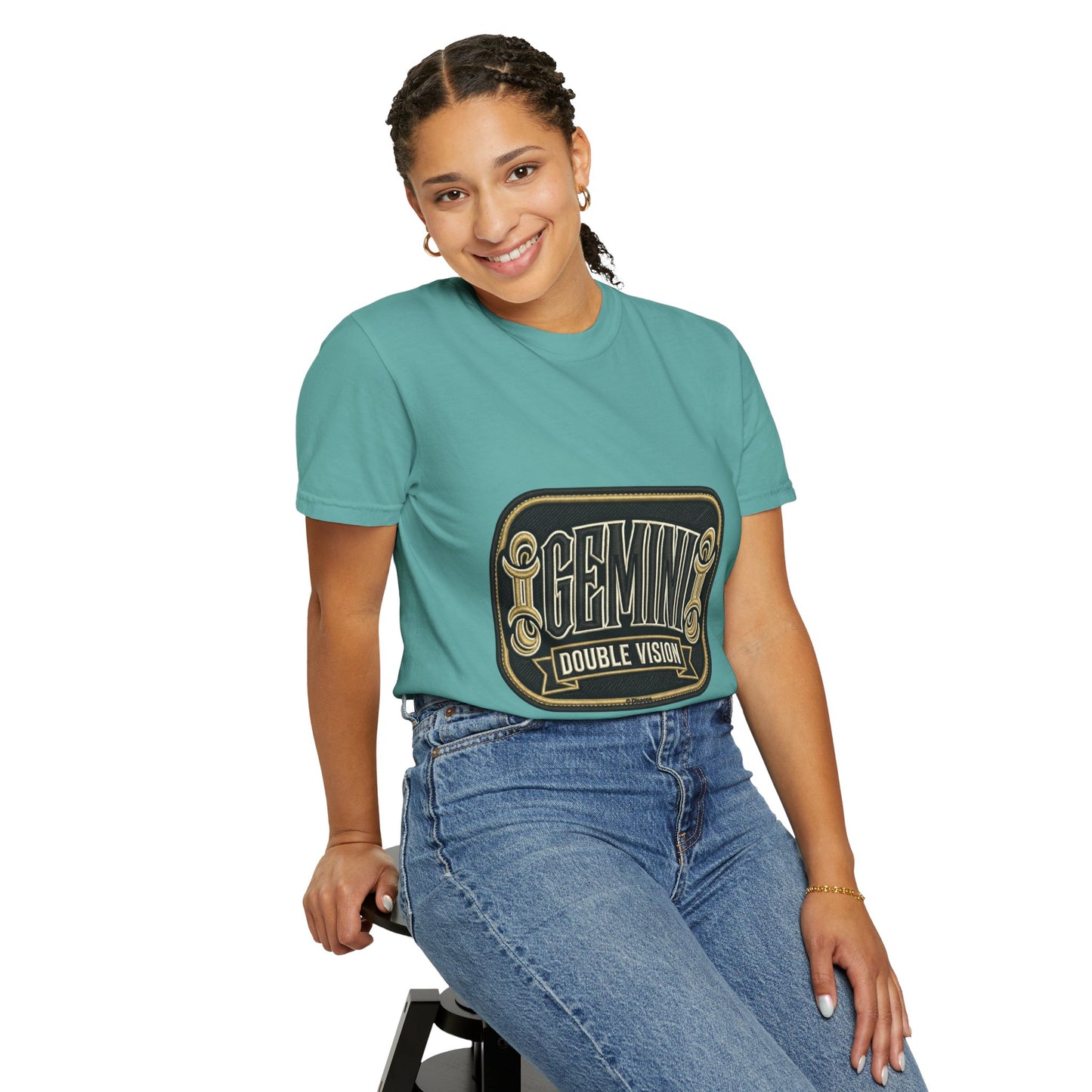 Gemini Double Vision T-Shirt — Zodiac Twin Graphic Tee