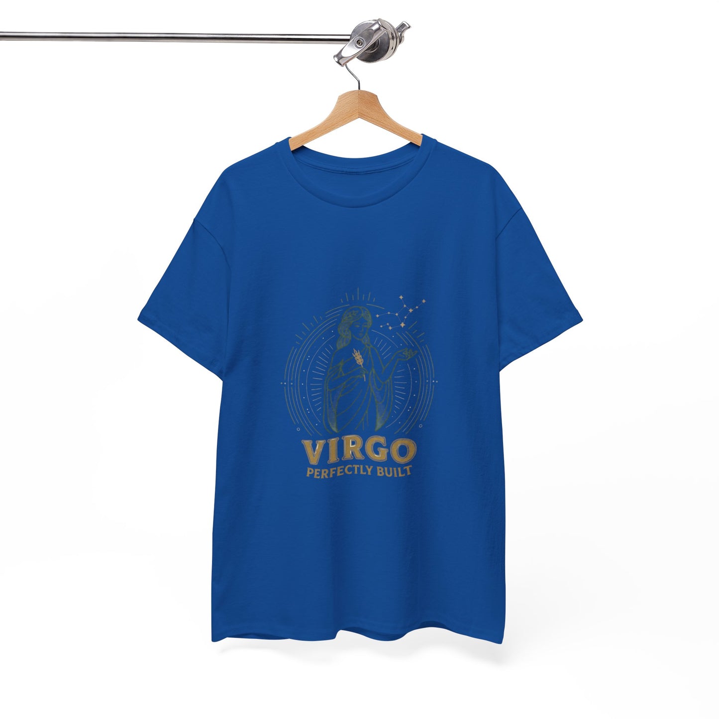 Virgo 'Perfectly Built' Zodiac T-Shirt — Astrology Graphic Tee