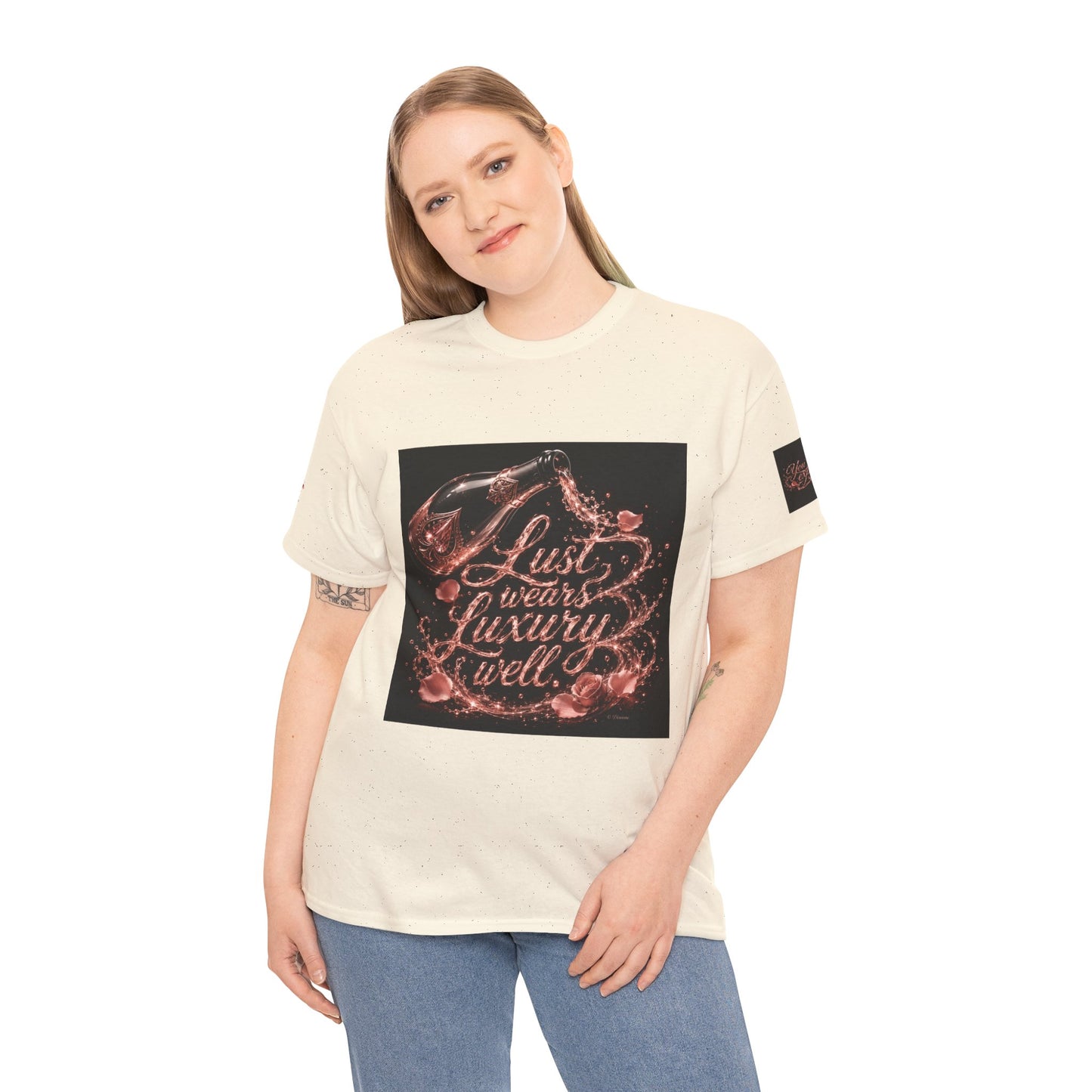 Lust Treats Luxury Well T-Shirt – Vintage Script Graphic Tee