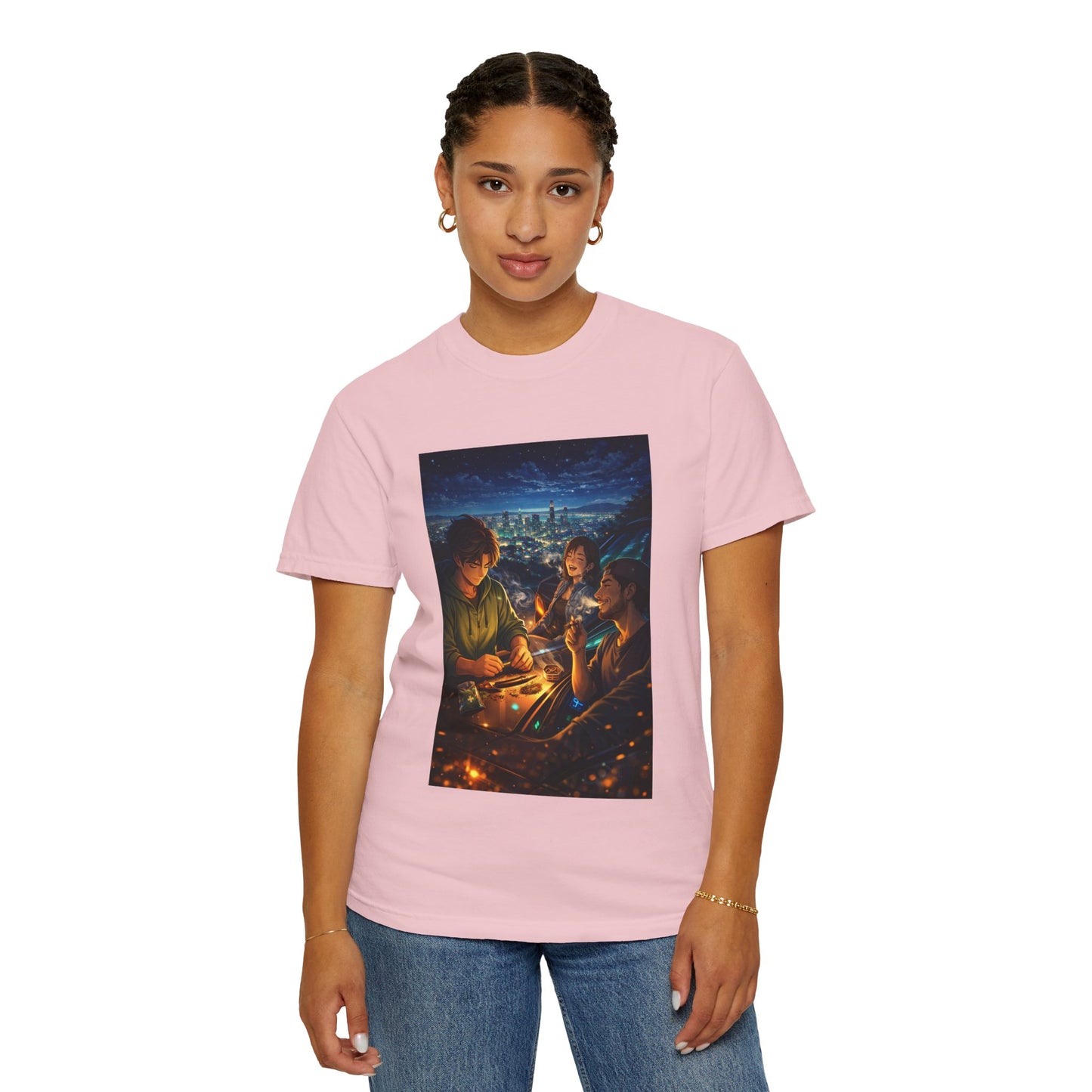 ROAD TRIP SMOKE SESSION-Unisex Garment-Dyed T-shirt