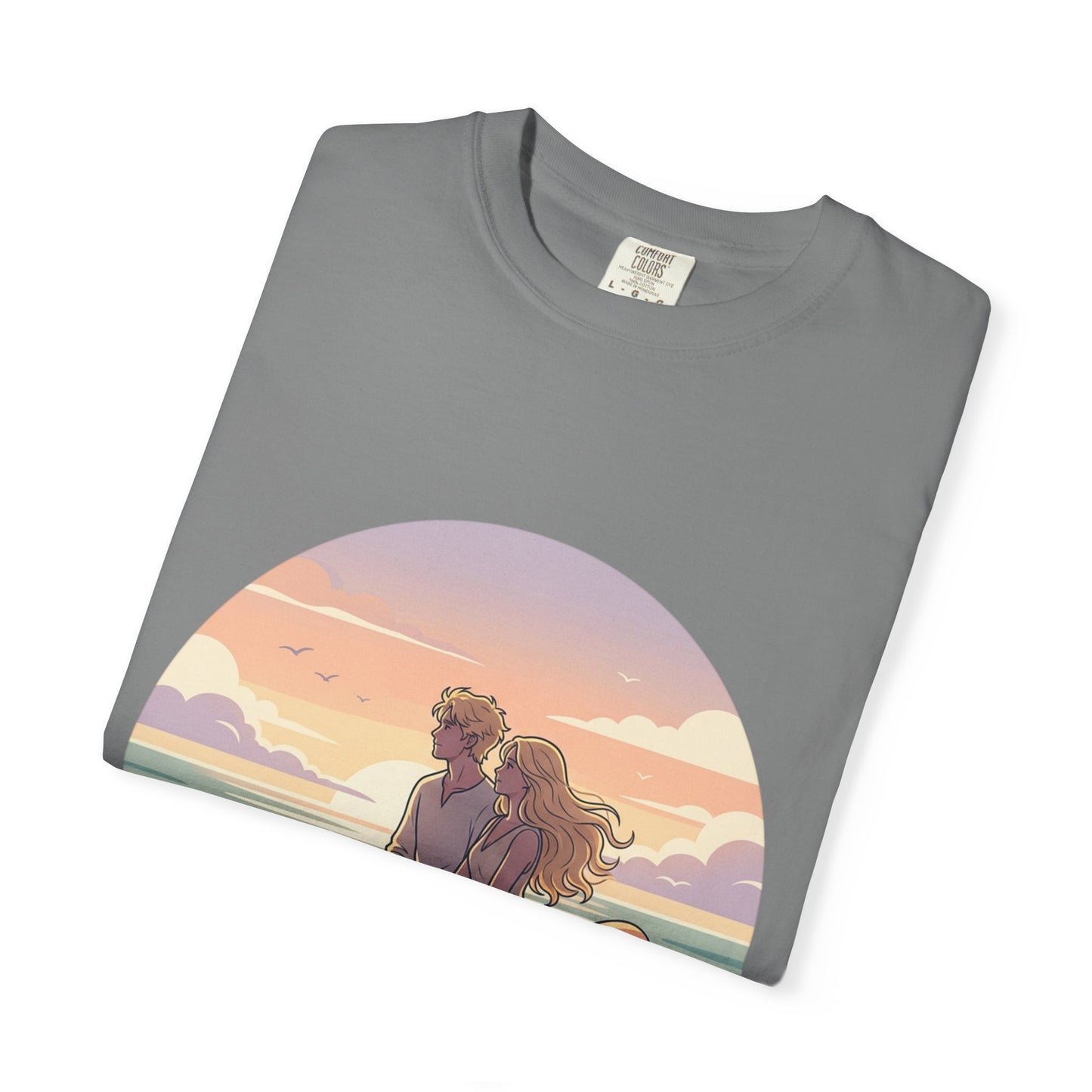 Ocean Sunset Graphic T-Shirt — "The Ocean Already Knows"