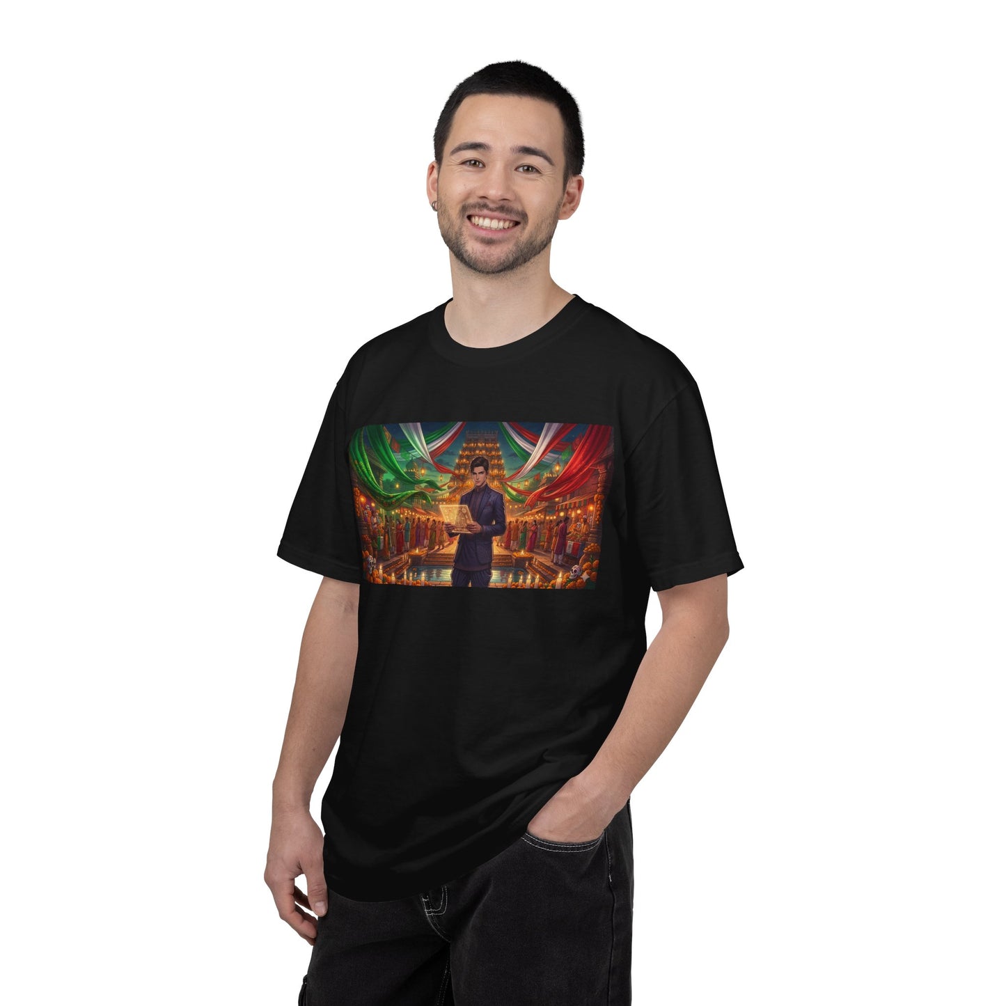 Mexican Festival Night T-Shirt — Cinematic Streets Graphic Tee