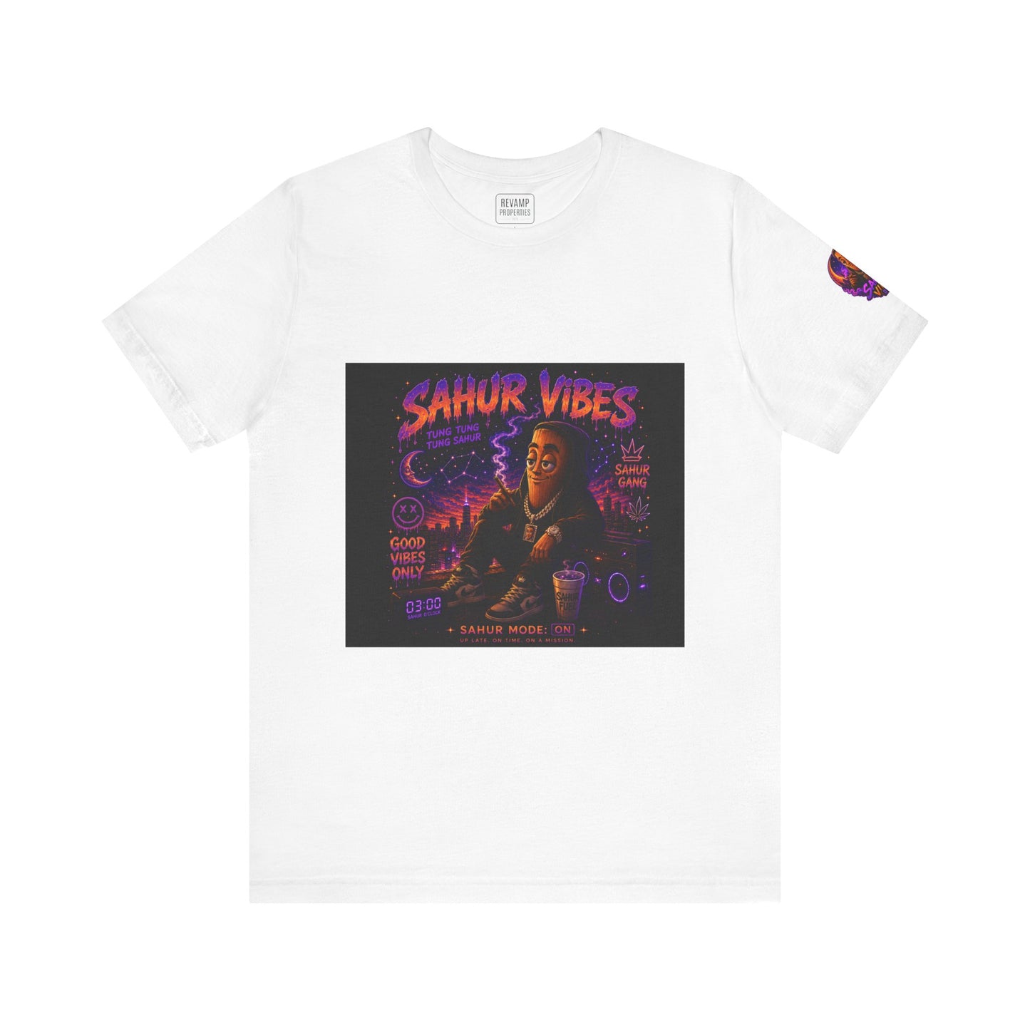 Tung Tung Tung Sahur SOLO Night Smoke DOLO Tee — Urban Chill Cartoon Design