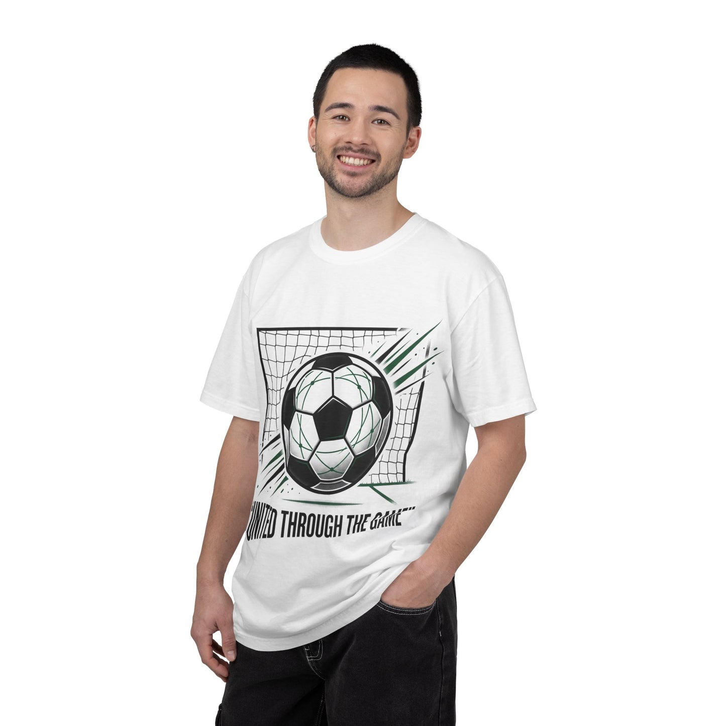 Soccer Graphic T-Shirt — "United Through The Game"