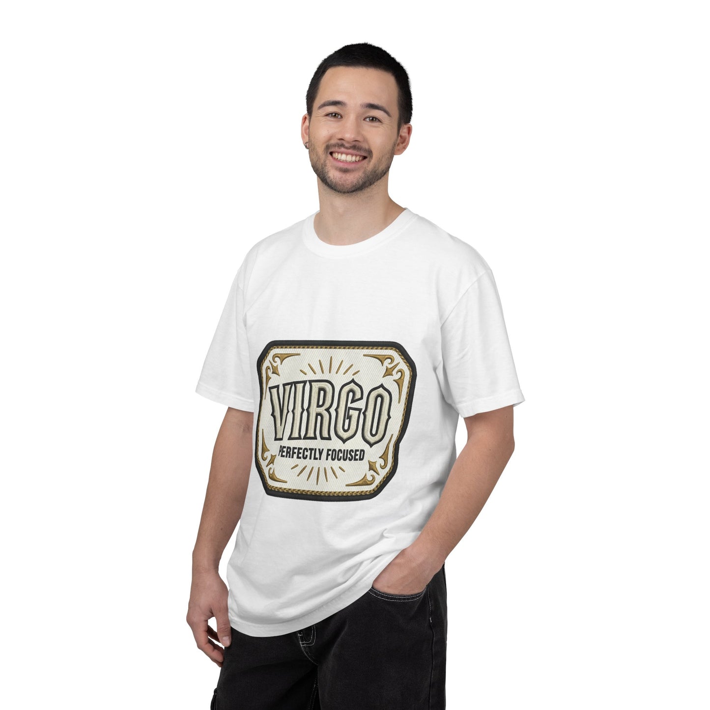 Virgo "Perfectly Focused" Zodiac T-Shirt — Vintage Astrology Tee