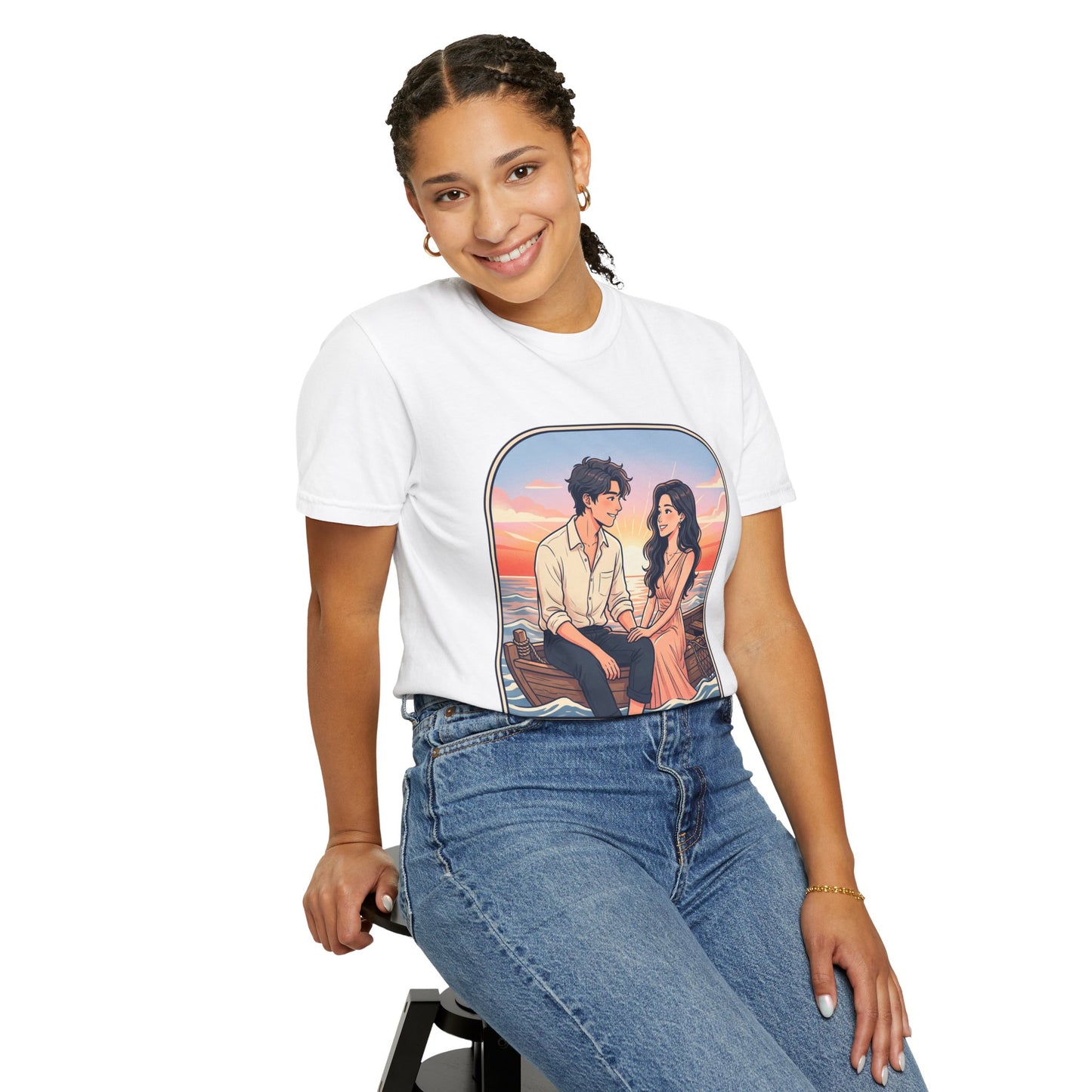 Sunrise & Sea Romantic Beach T-Shirt