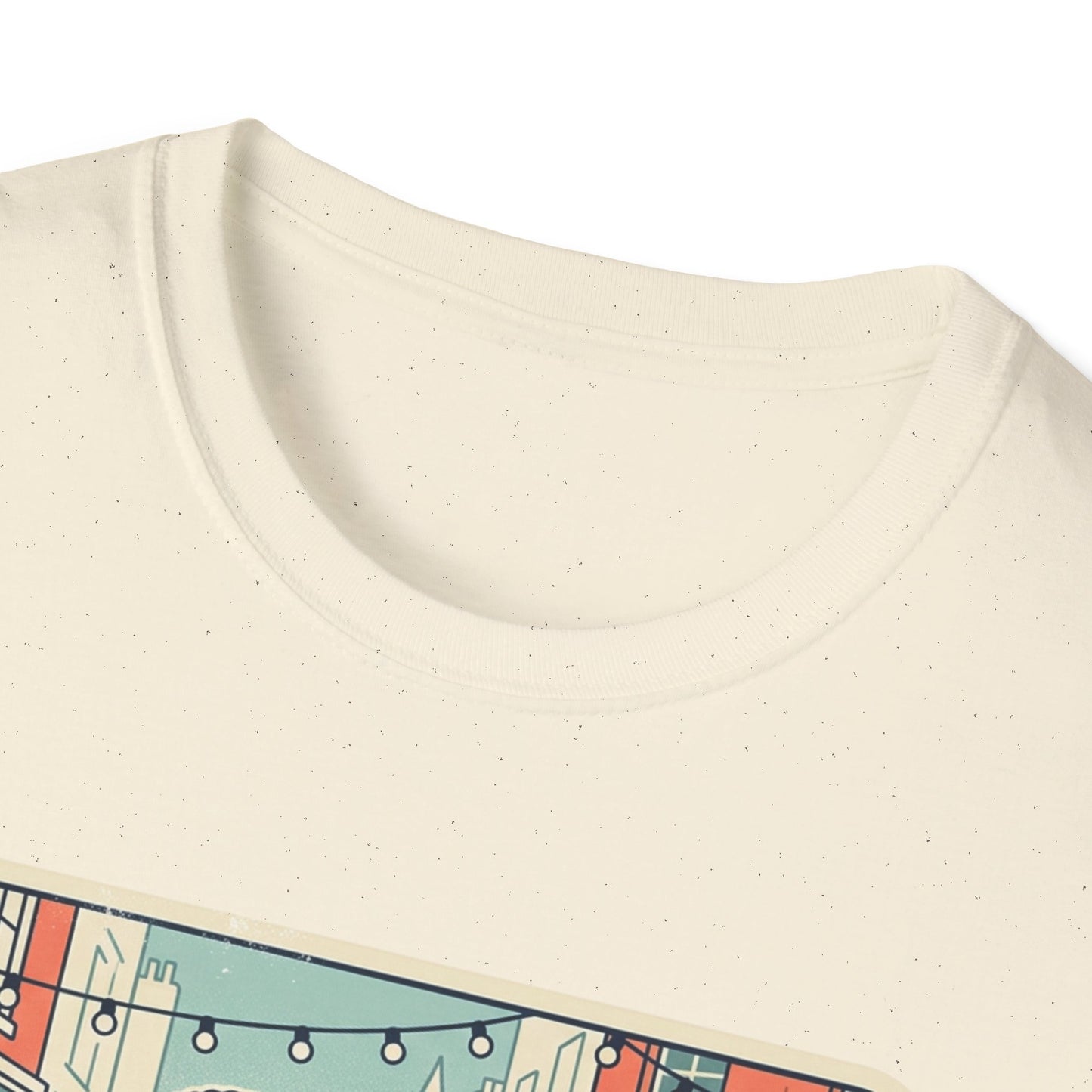 Flower Market Date — London T-Shirt — Retro Couple Floral Market Graphic Tee