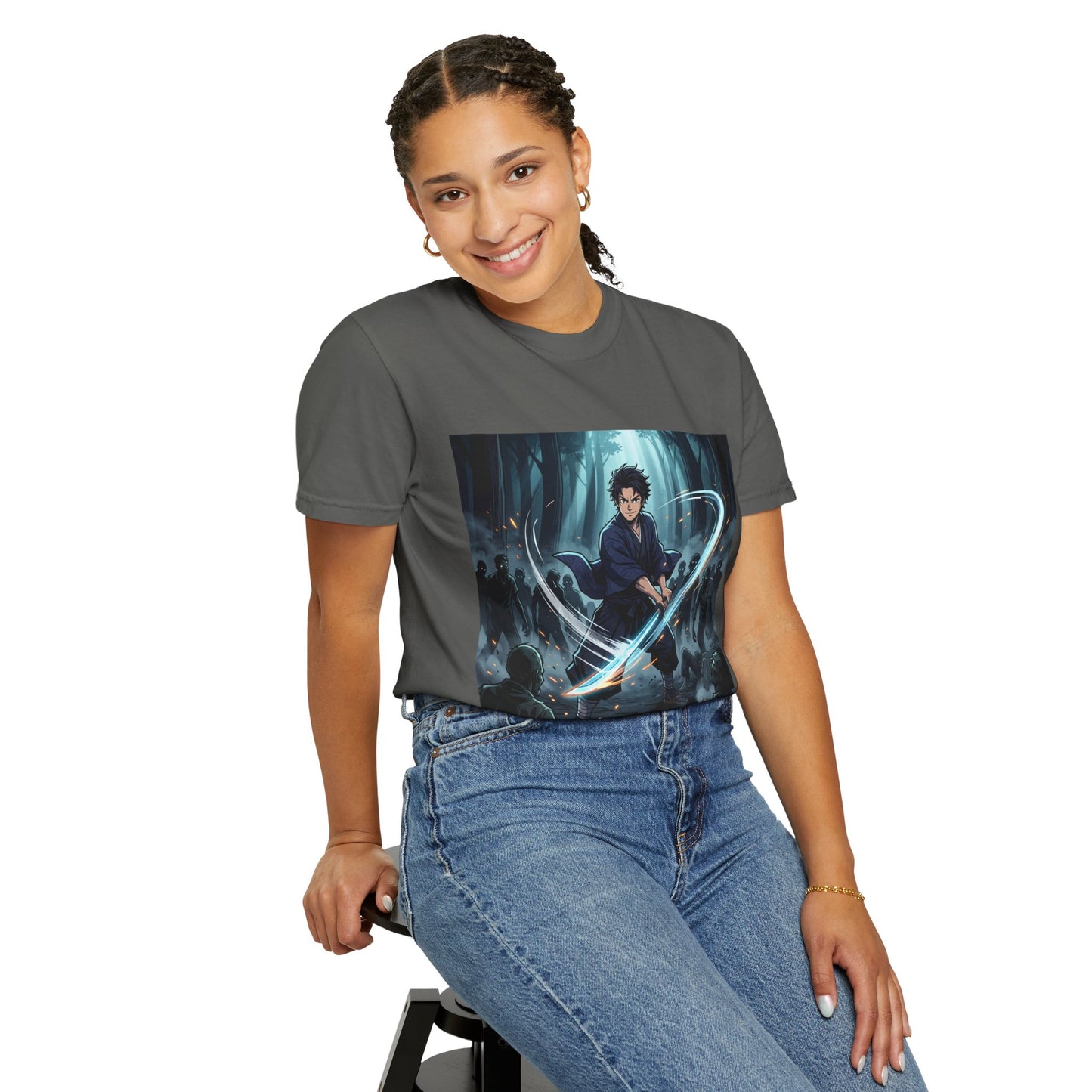 Mage Battlemage T‑Shirt — Fantasy Wizard Magic Sword Illustration Tee