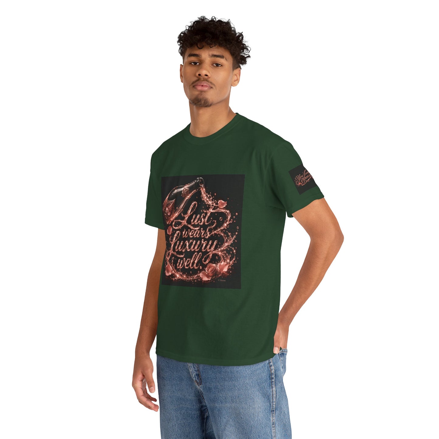 Lust Treats Luxury Well T-Shirt – Vintage Script Graphic Tee