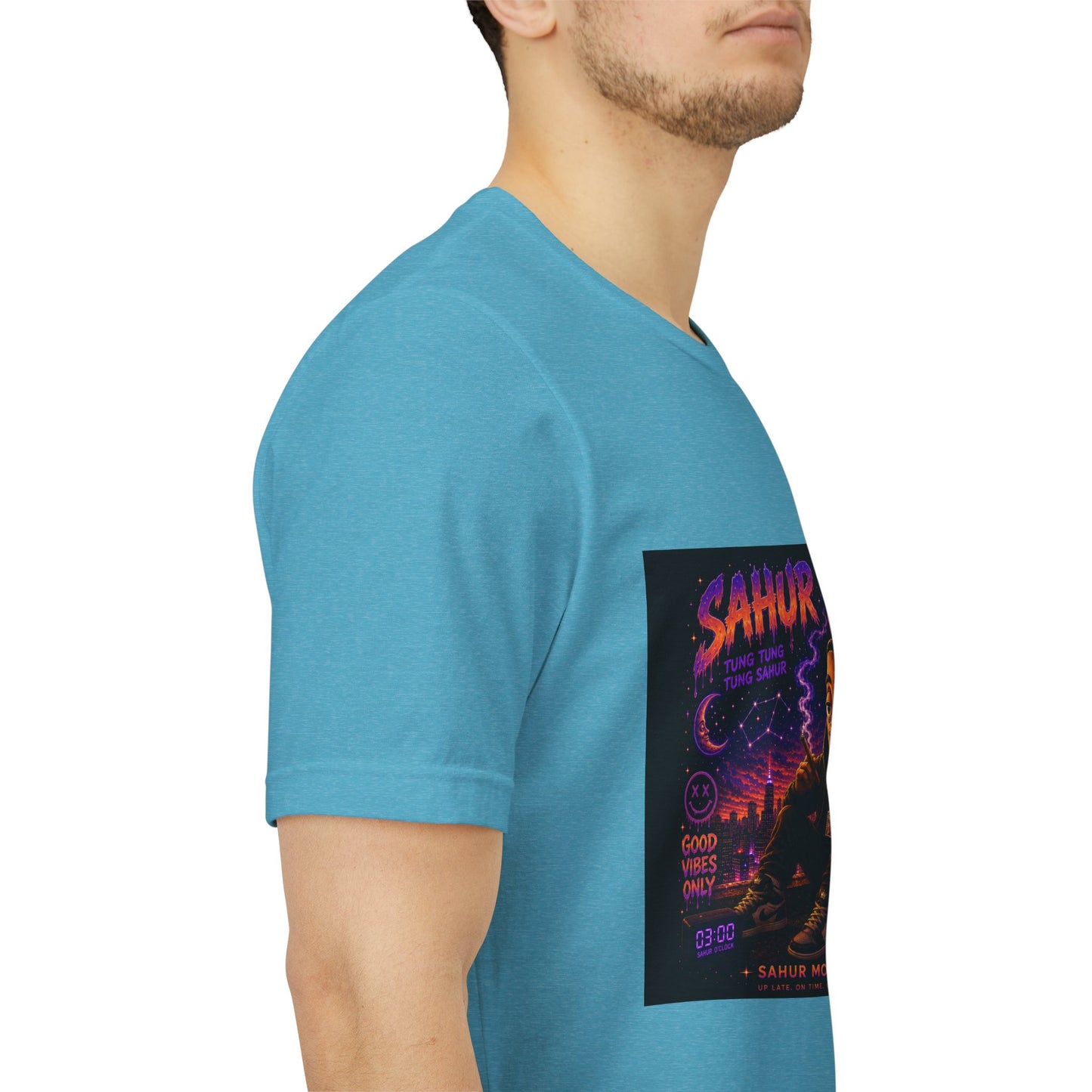 Tung Tung Tung Sahur SOLO Night Smoke DOLO Tee — Urban Chill Cartoon Design