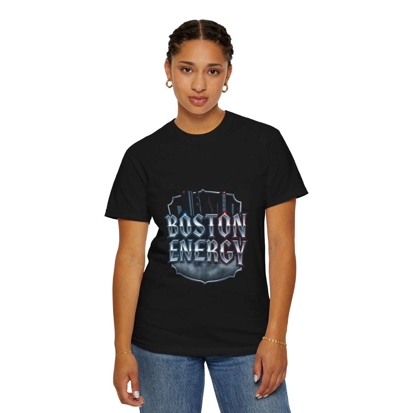 Boston Energy T-Shirt — City Skyline Graphic Tee