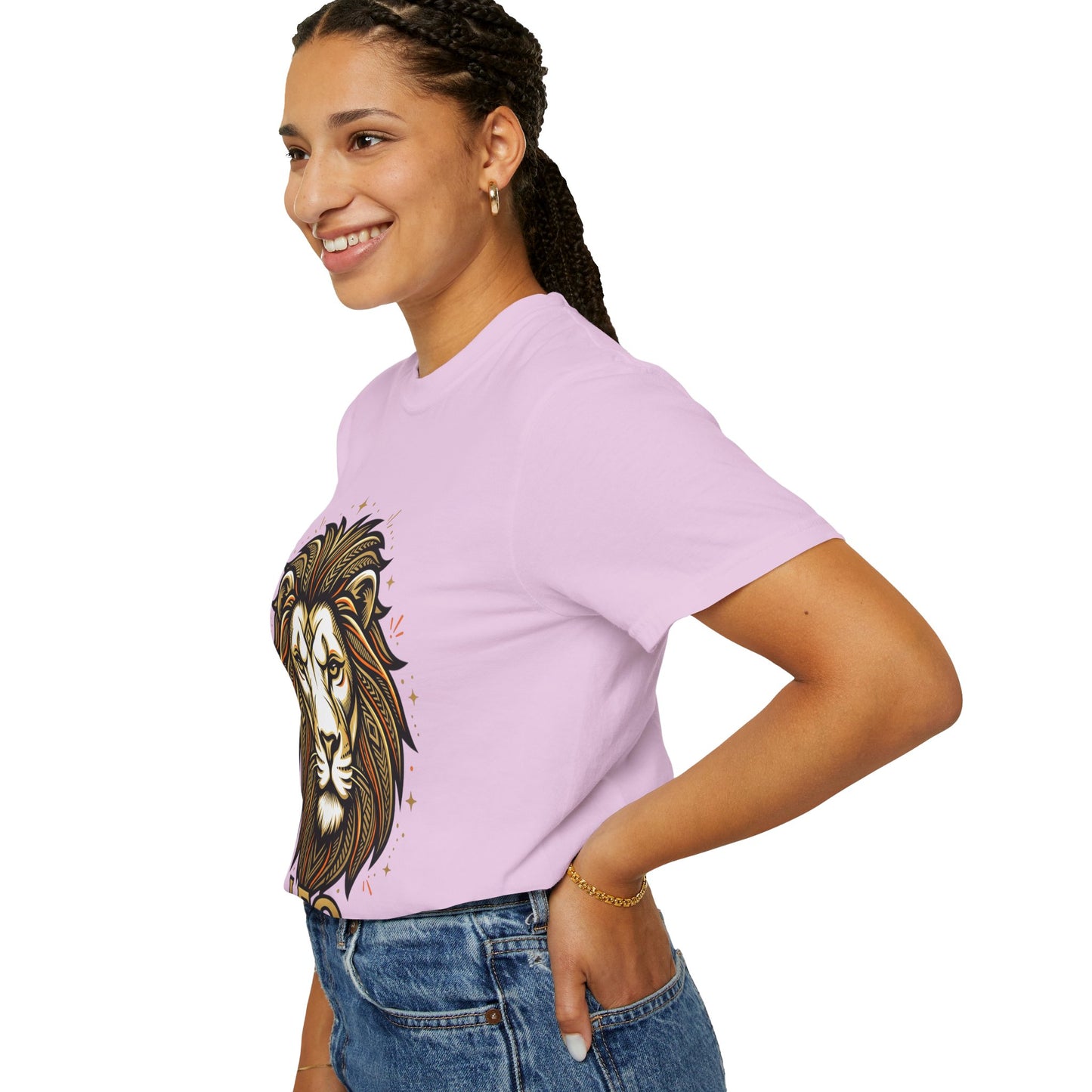 Leo Zodiac Lion T-Shirt — Bold Astrology Graphic Tee