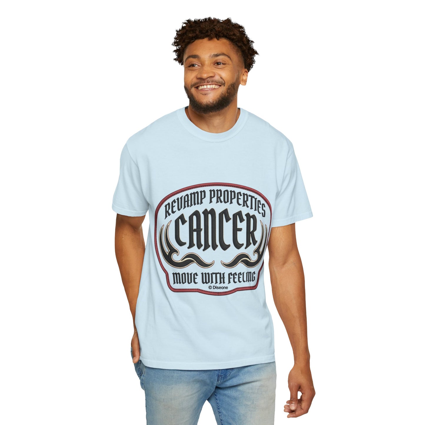 Cancer Zodiac T-Shirt — 'Move With Feeling' Astrology Tee