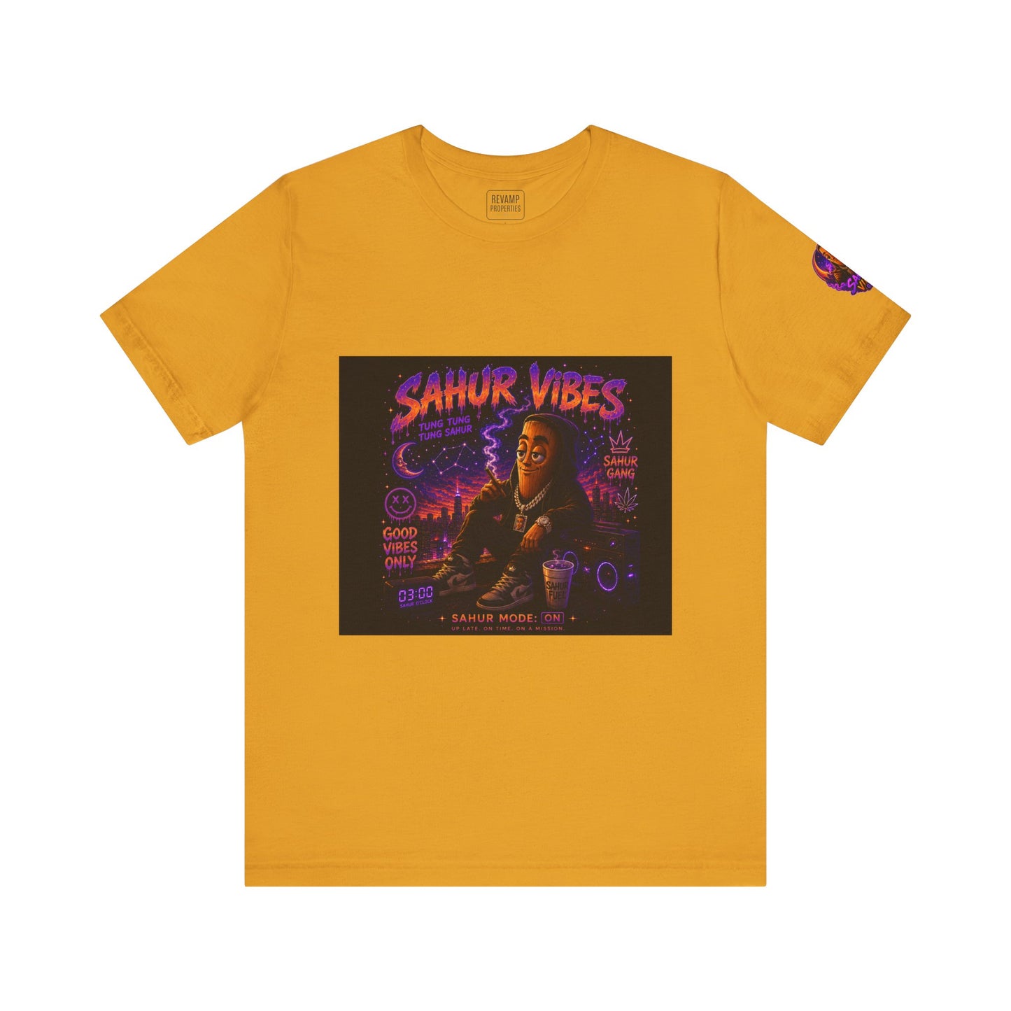 Tung Tung Tung Sahur SOLO Night Smoke DOLO Tee — Urban Chill Cartoon Design