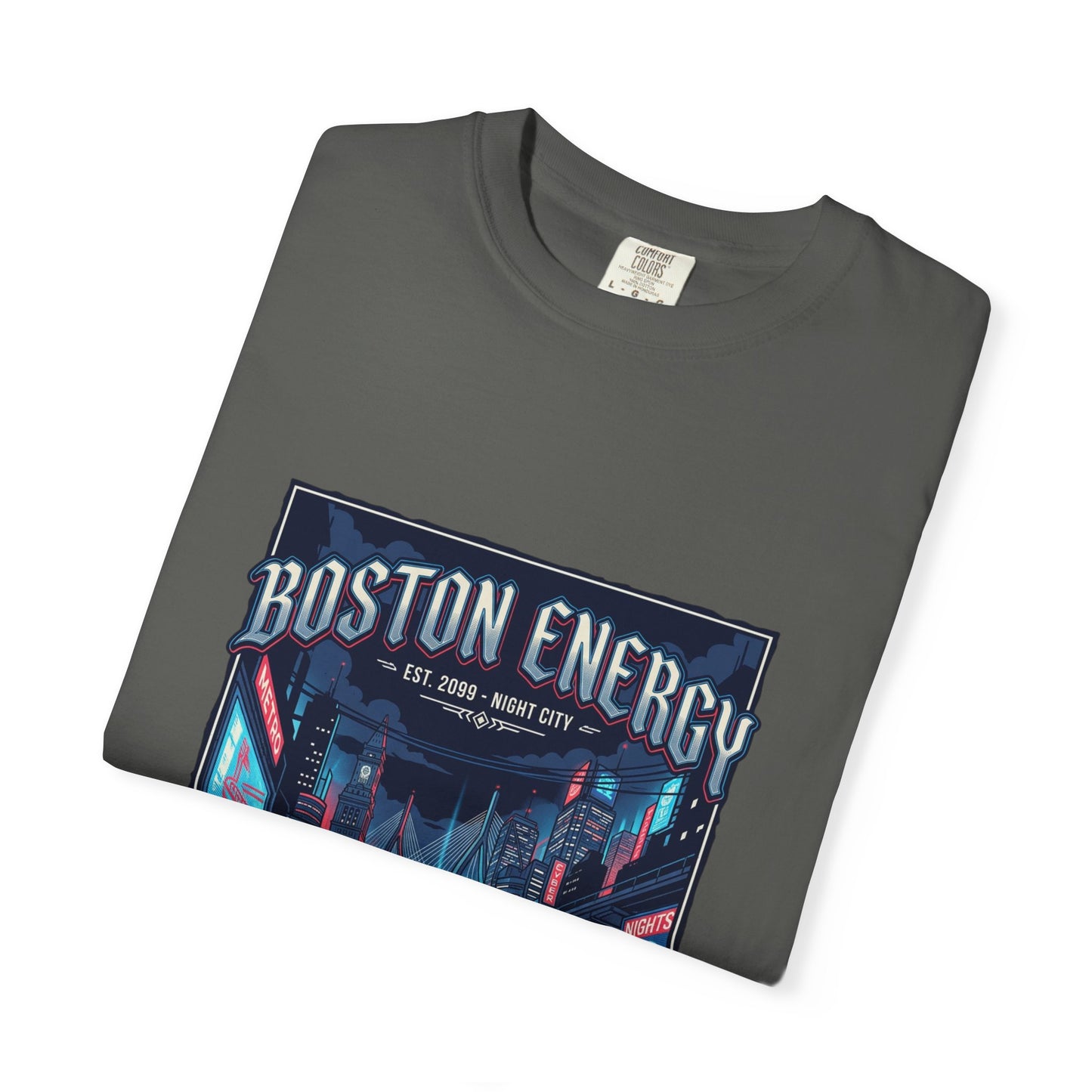 Boston Energy Graphic T-Shirt — Neon City Streetwear