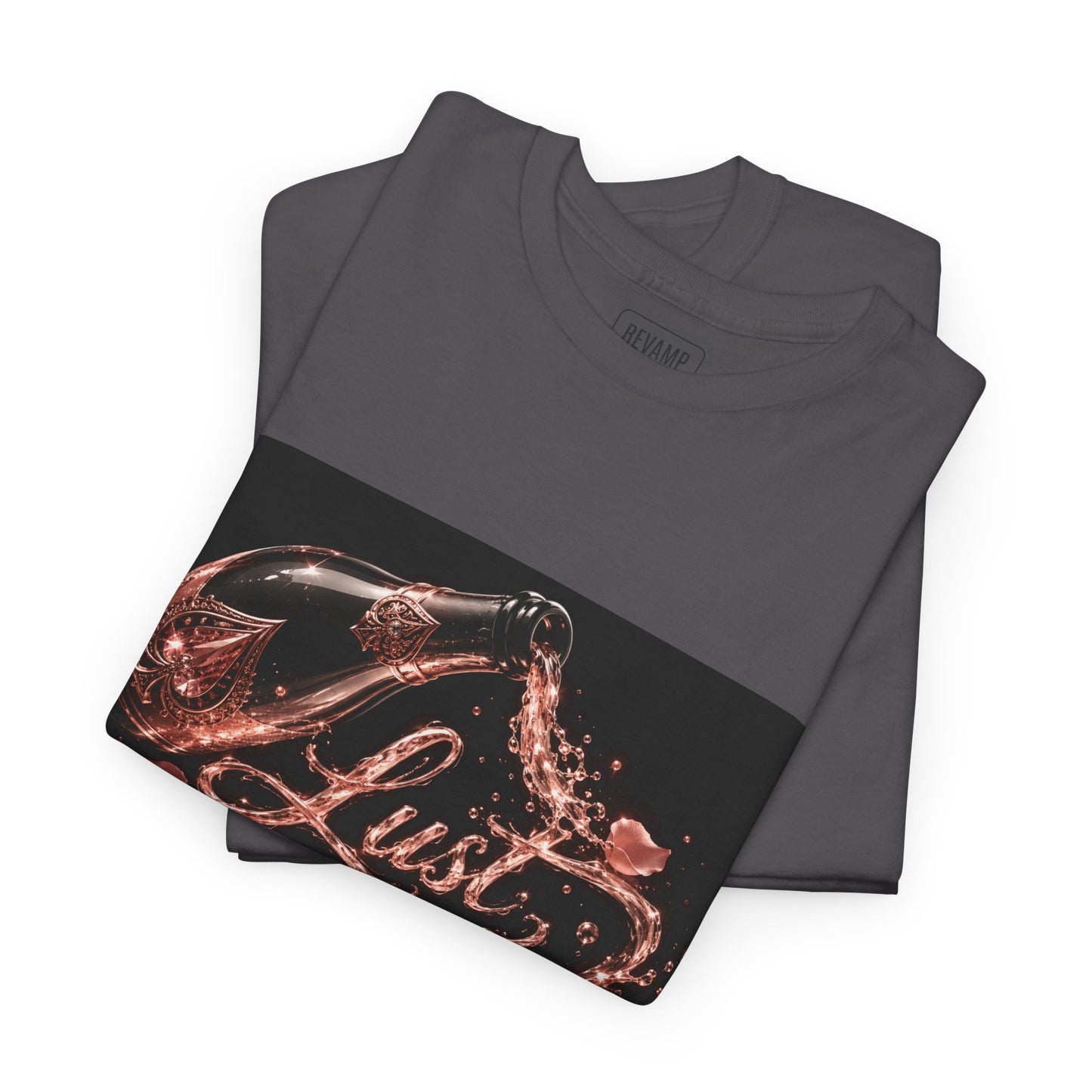 Lust Treats Luxury Well T-Shirt – Vintage Script Graphic Tee