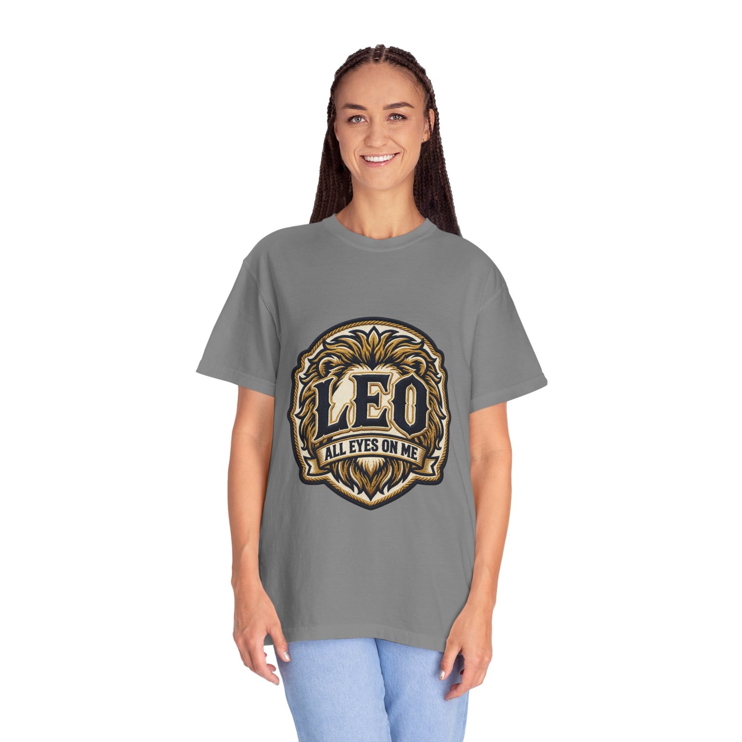 Leo 'All Eyes On Me' Zodiac T-Shirt — Bold Lion Astrology Tee