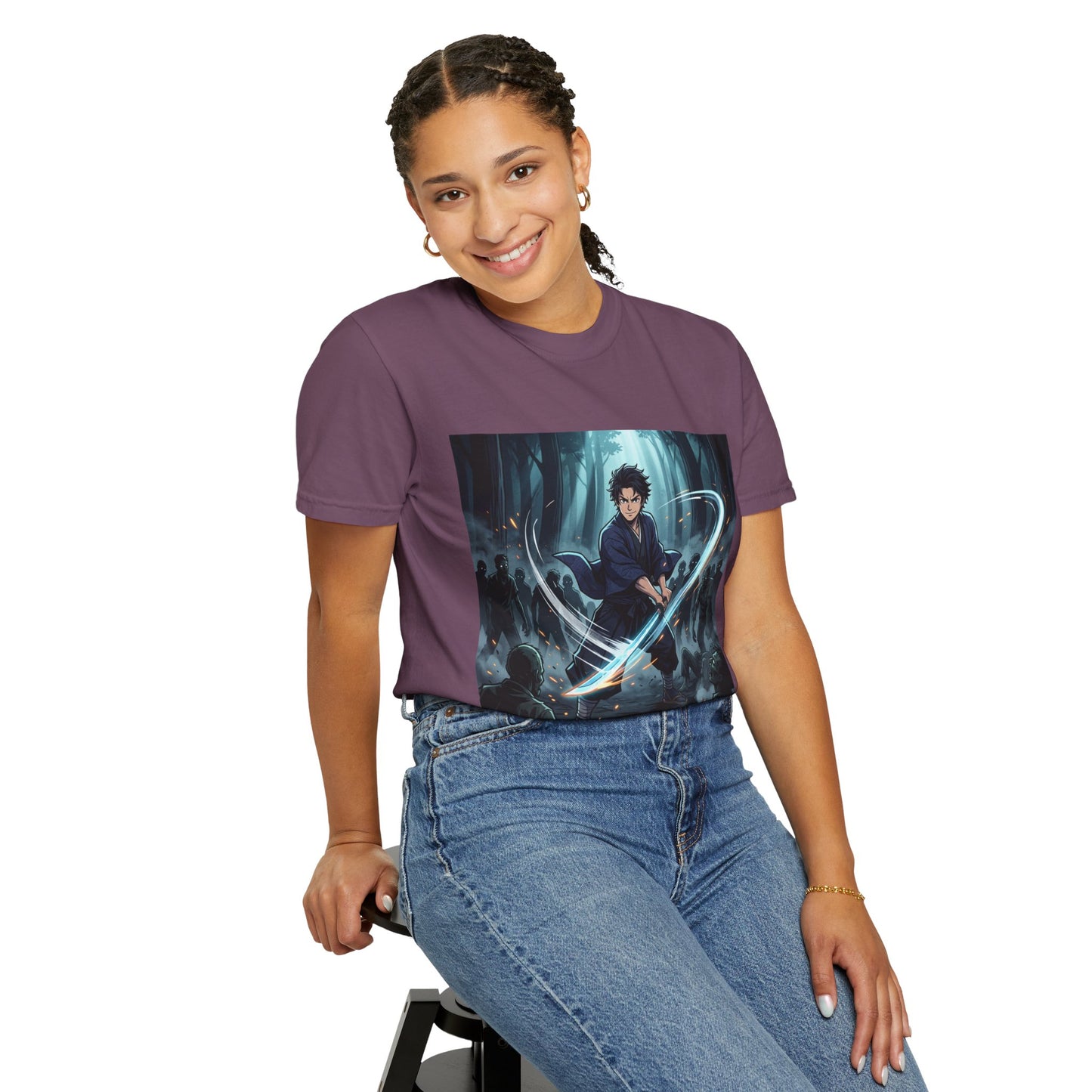 Mage Battlemage T‑Shirt — Fantasy Wizard Magic Sword Illustration Tee
