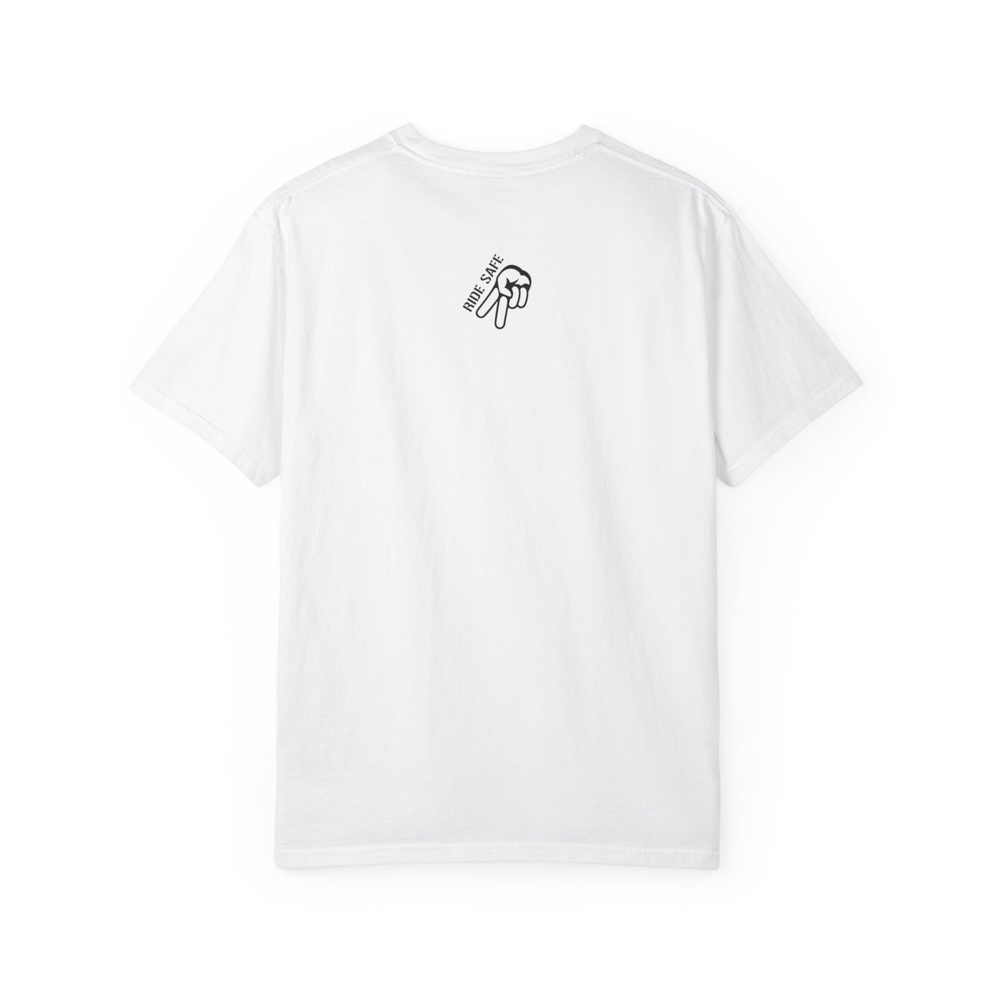 Motorcycle Sunset T-Shirt — Two Bikes Riding Into the Horizon