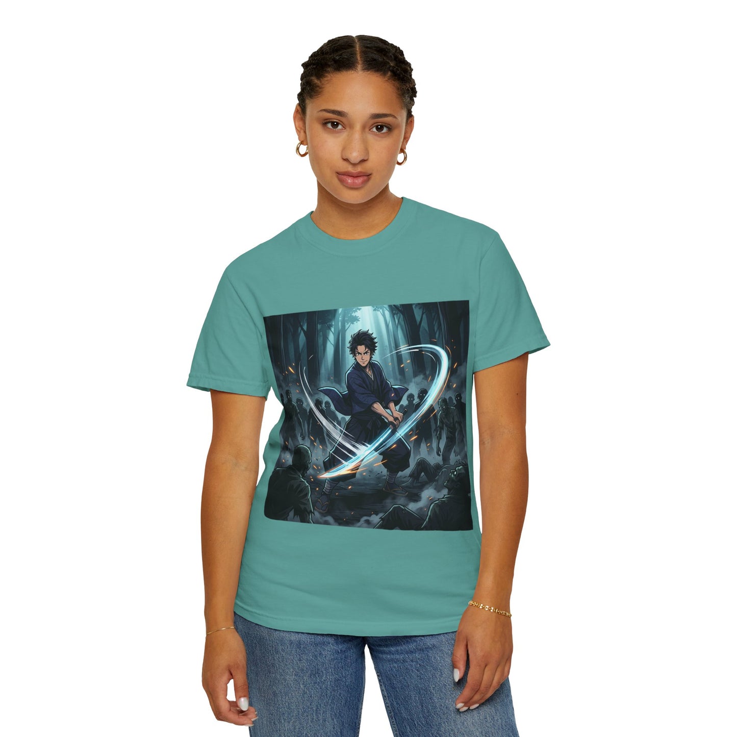 Mage Battlemage T‑Shirt — Fantasy Wizard Magic Sword Illustration Tee