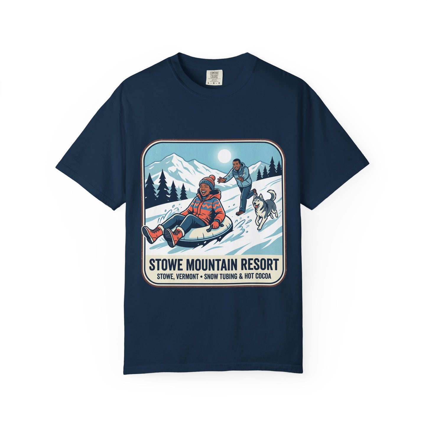 Stowe Mountain Resort Snow Tubing T-Shirt