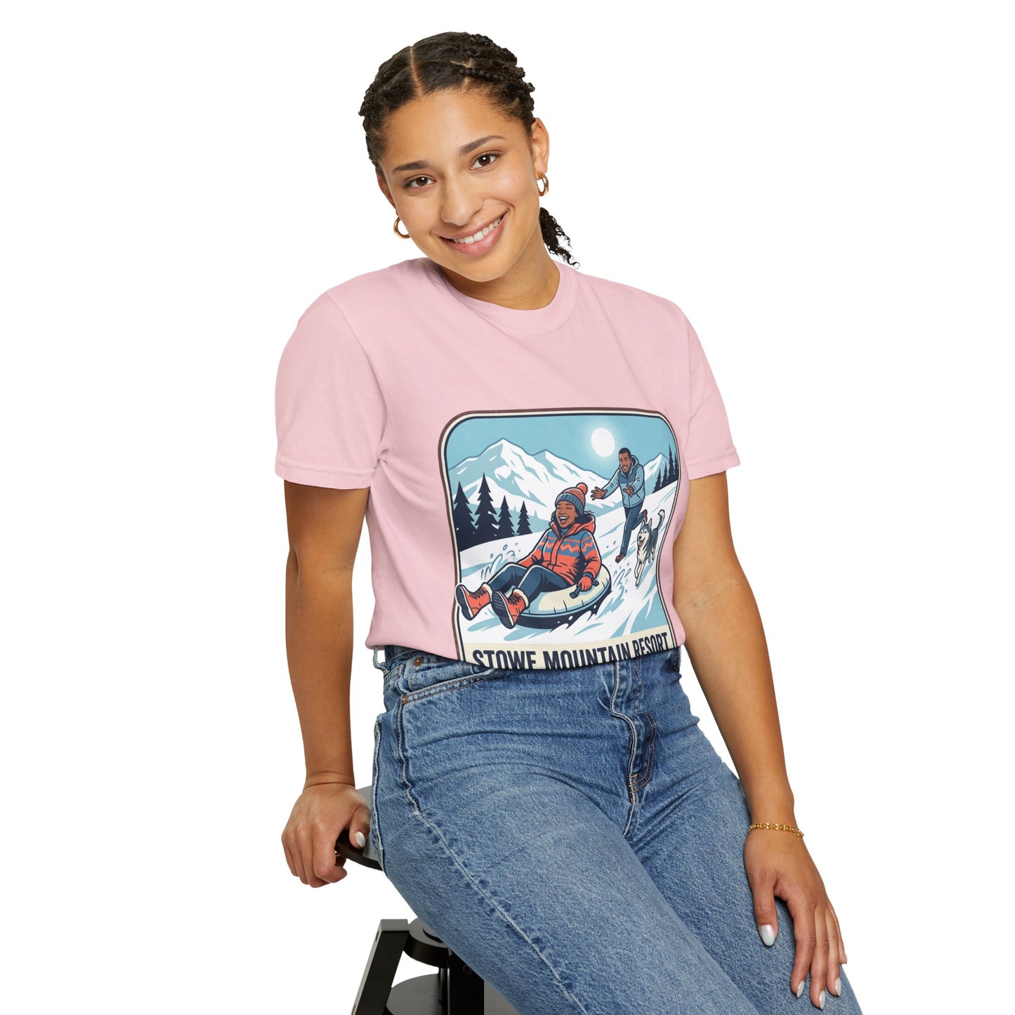 Stowe Mountain Resort Snow Tubing T-Shirt