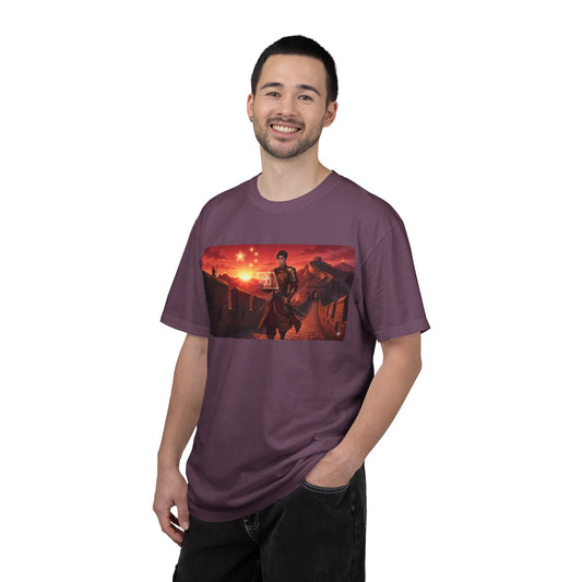 Scout Regiment Sunset T-Shirt — Anime Military Wall Scene