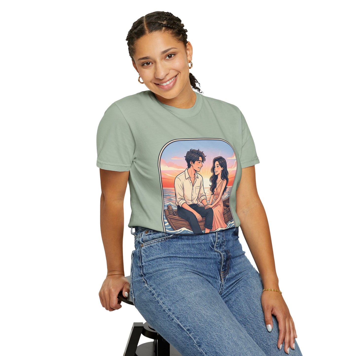 Sunrise & Sea Romantic Beach T-Shirt