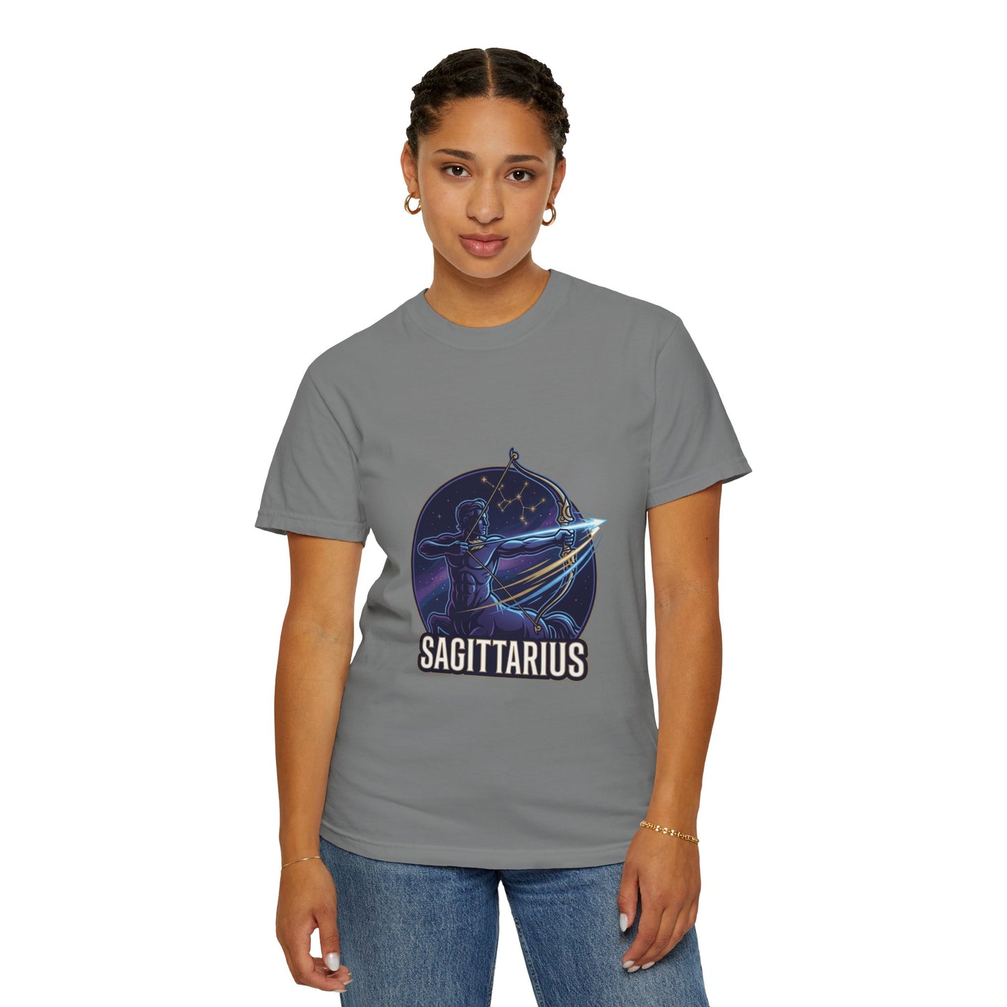 Sagittarius Archer Zodiac T‑Shirt — Astrology Constellation Graphic Tee