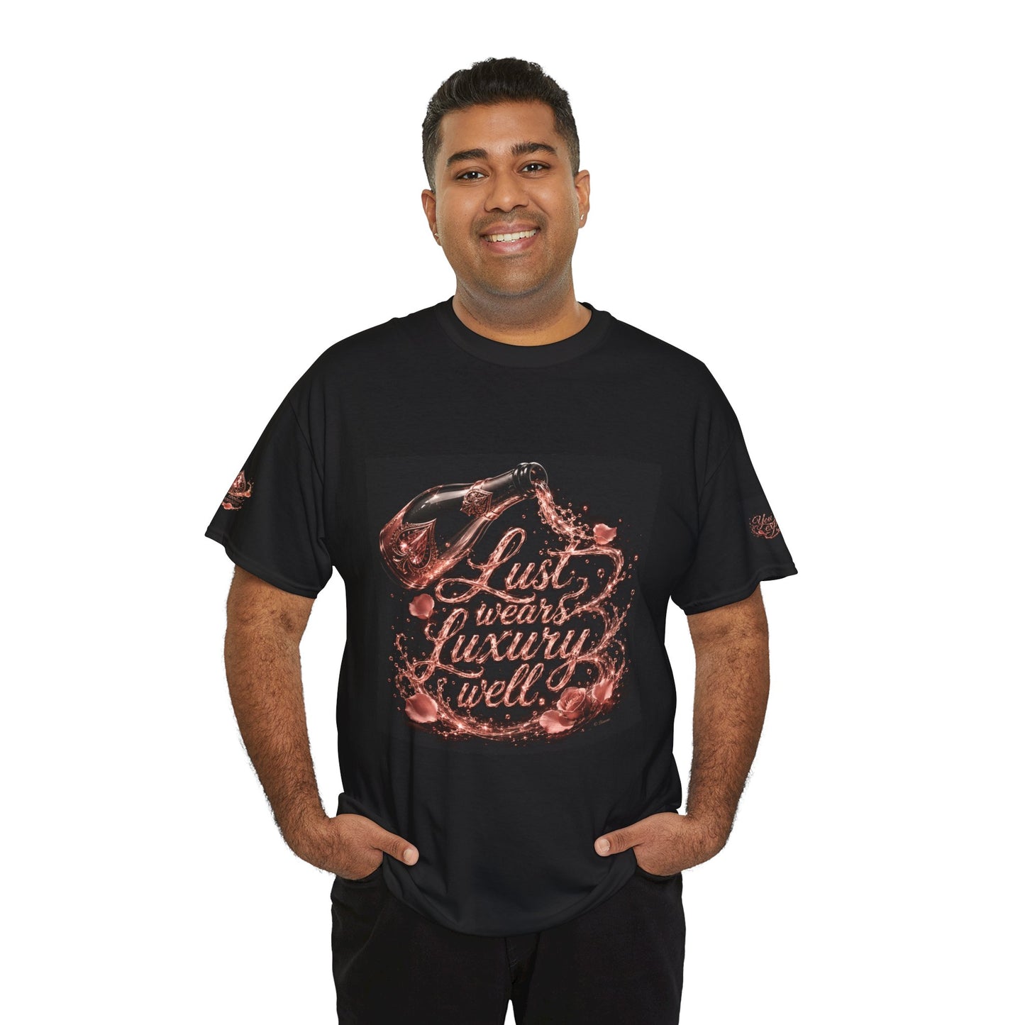 Lust Treats Luxury Well T-Shirt – Vintage Script Graphic Tee