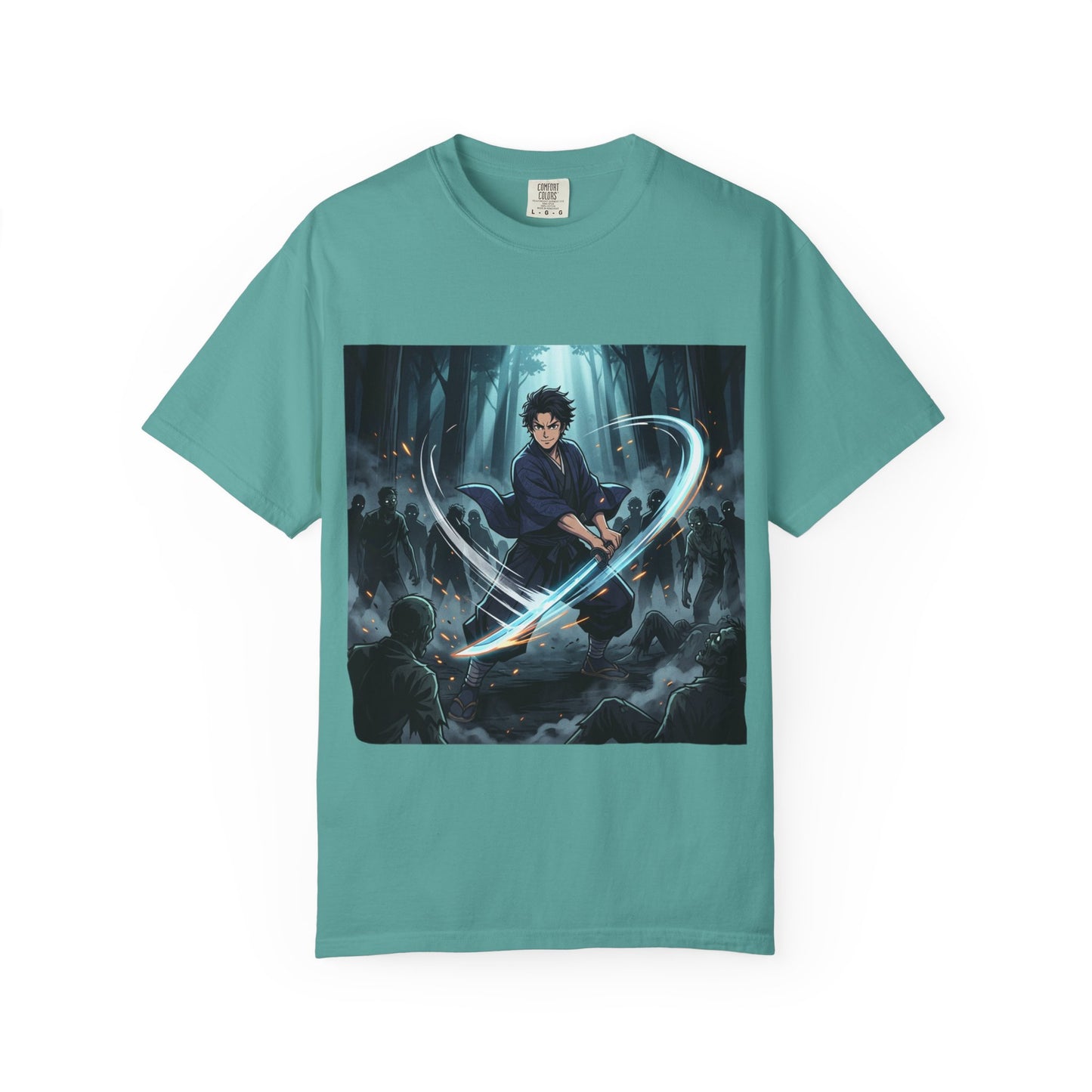 Mage Battlemage T‑Shirt — Fantasy Wizard Magic Sword Illustration Tee