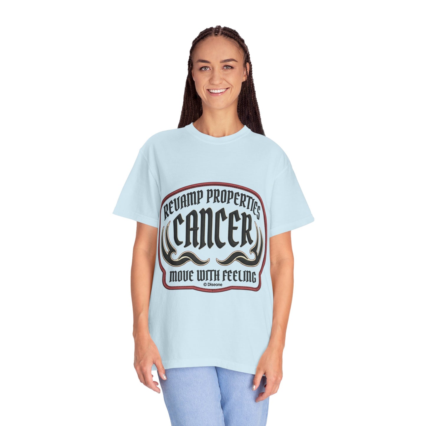 Cancer Zodiac T-Shirt — 'Move With Feeling' Astrology Tee