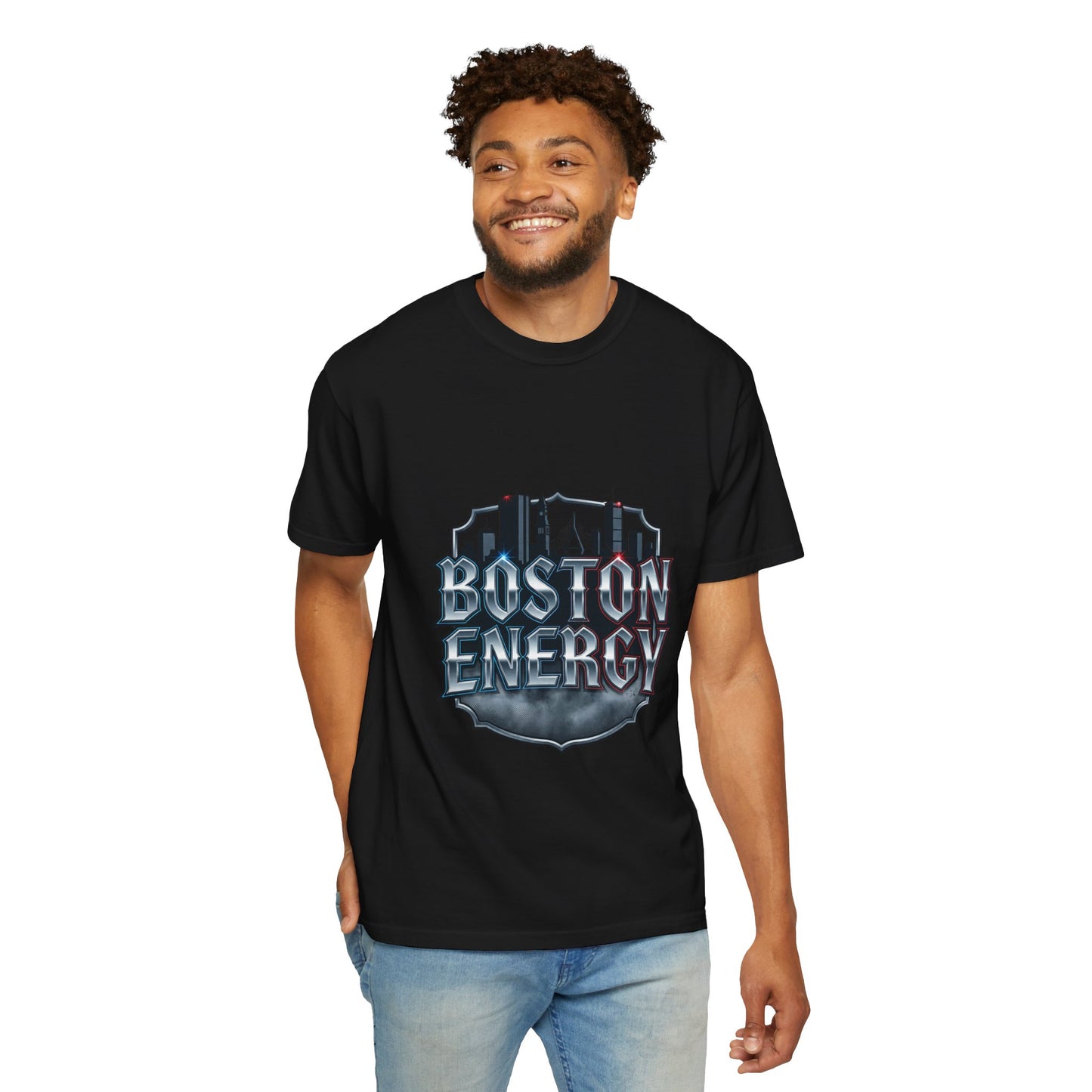 Boston Energy T-Shirt — City Skyline Graphic Tee