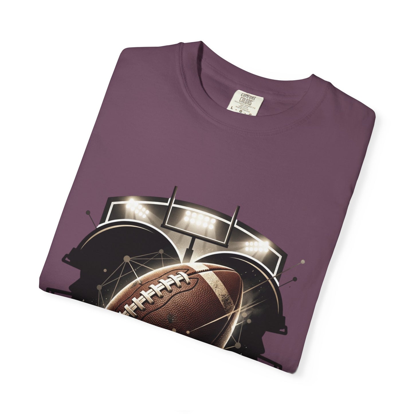 Football T-Shirt — "United Through the Game" Team Spirit Tee