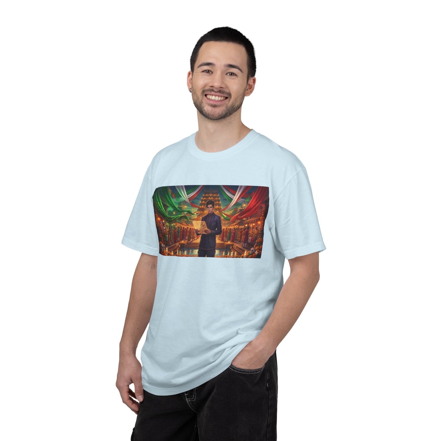 Mexican Festival Night T-Shirt — Cinematic Streets Graphic Tee