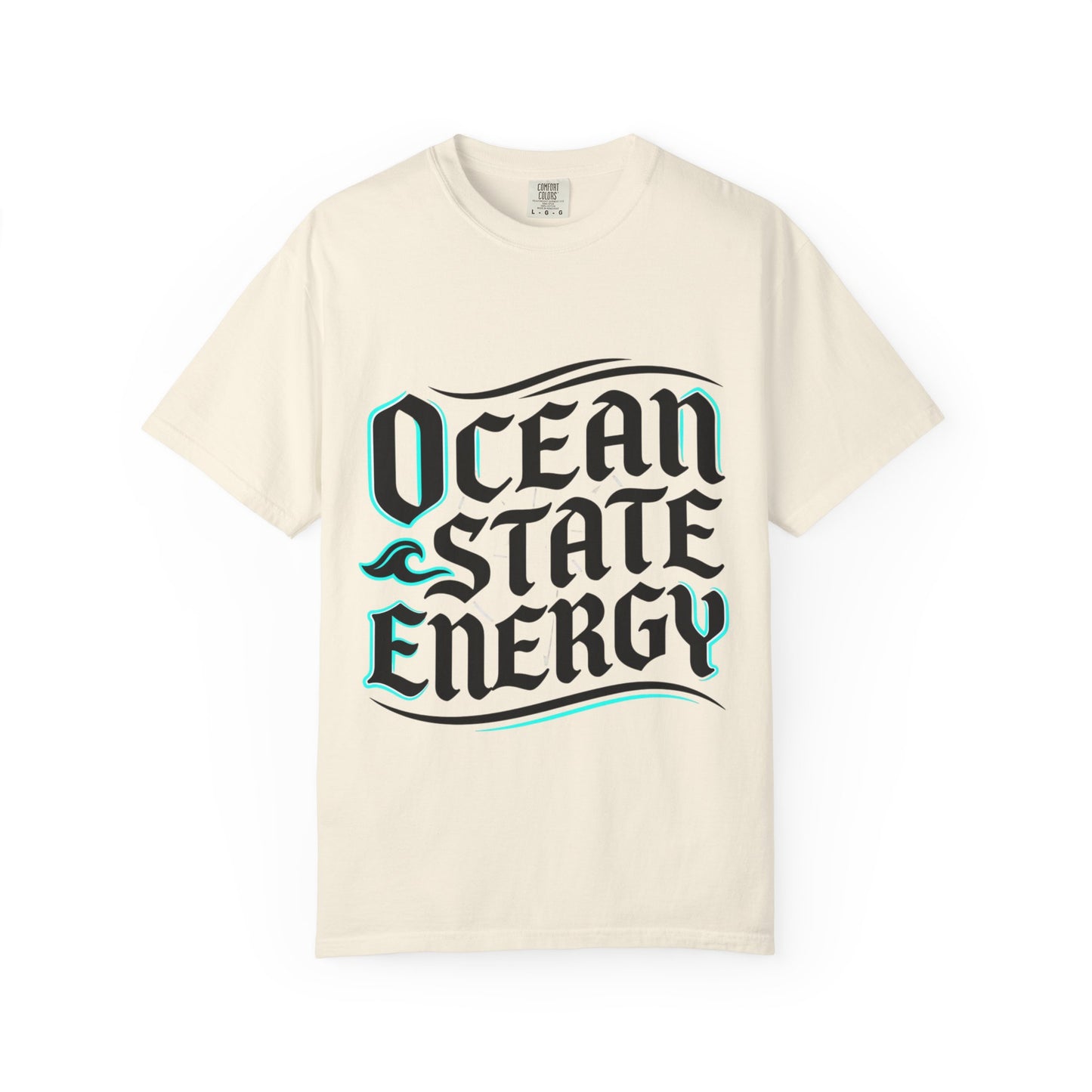 Ocean State Energy T-Shirt — Nautical Script Graphic Tee