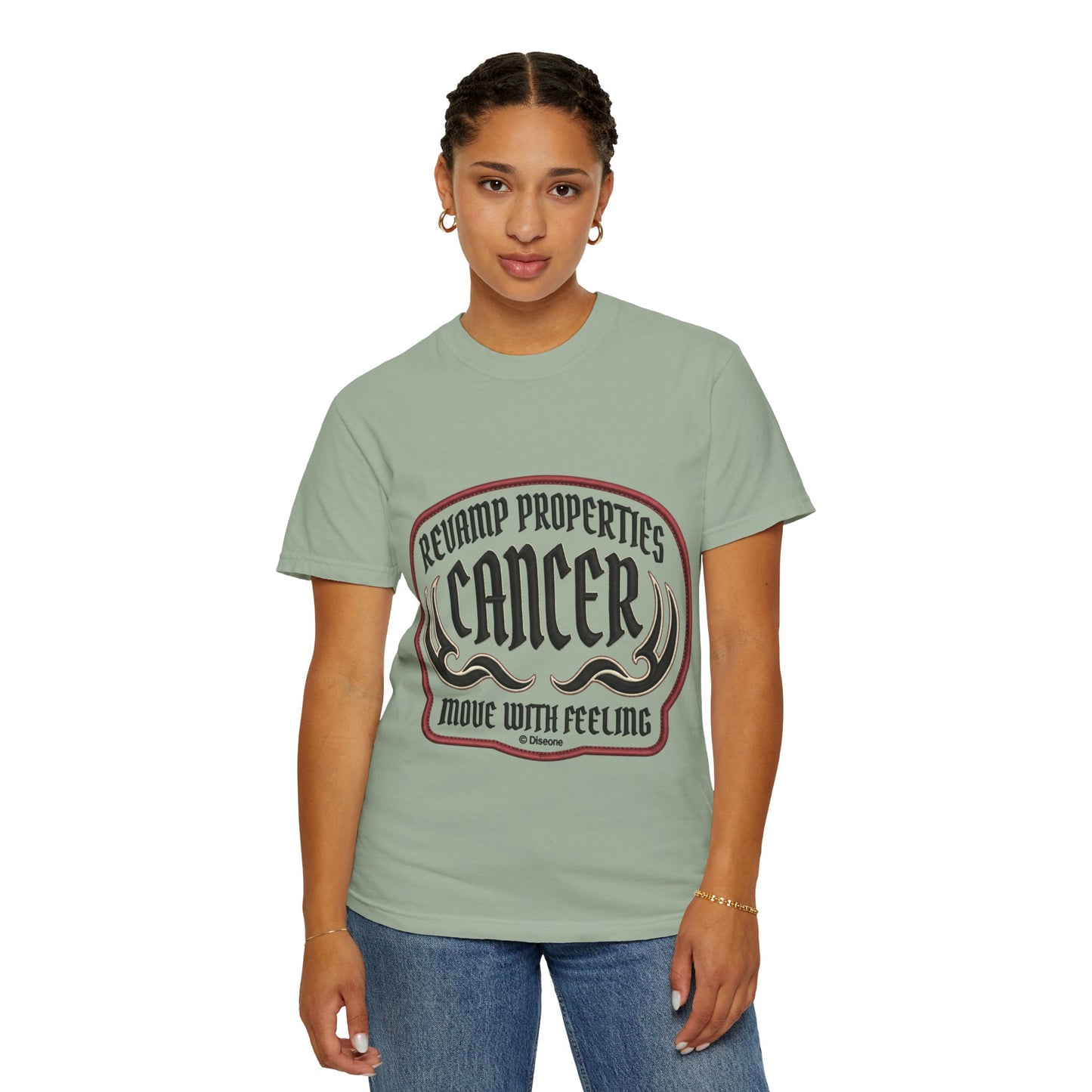 Cancer Zodiac T-Shirt — 'Move With Feeling' Astrology Tee