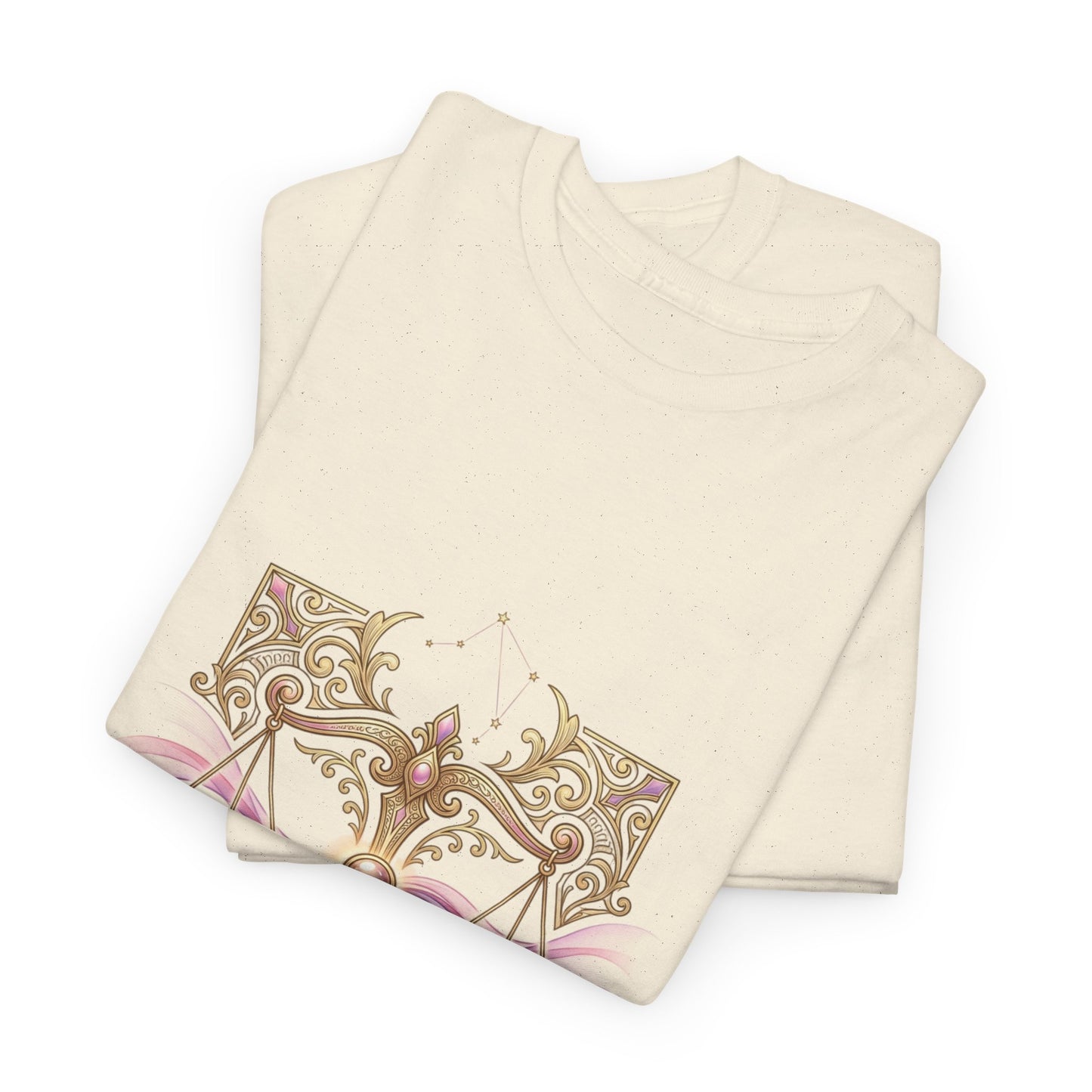 Libra Scales T‑Shirt — Zodiac Balance Is Power Tee