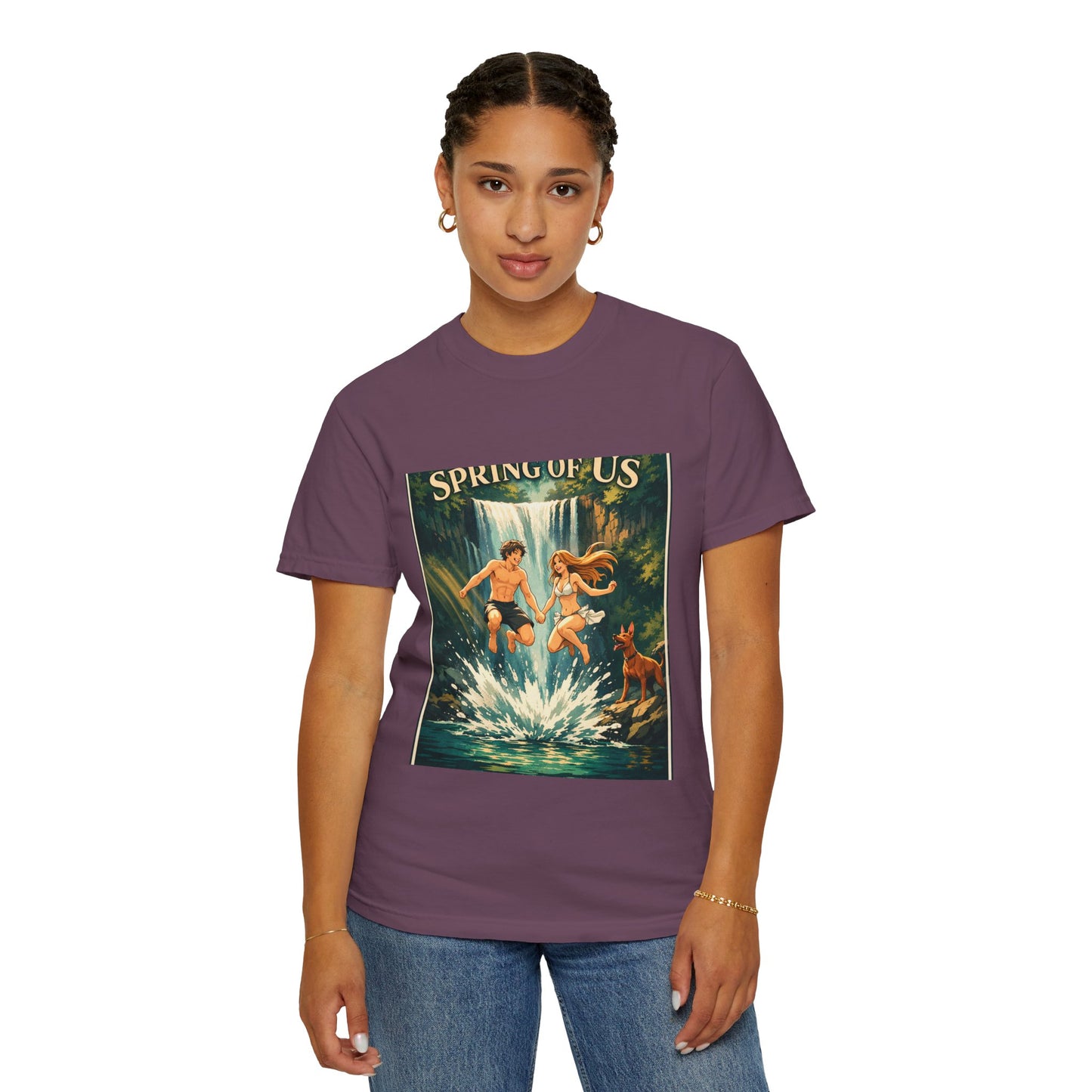 Vintage 'Spring of Us' Waterfall Graphic T-Shirt