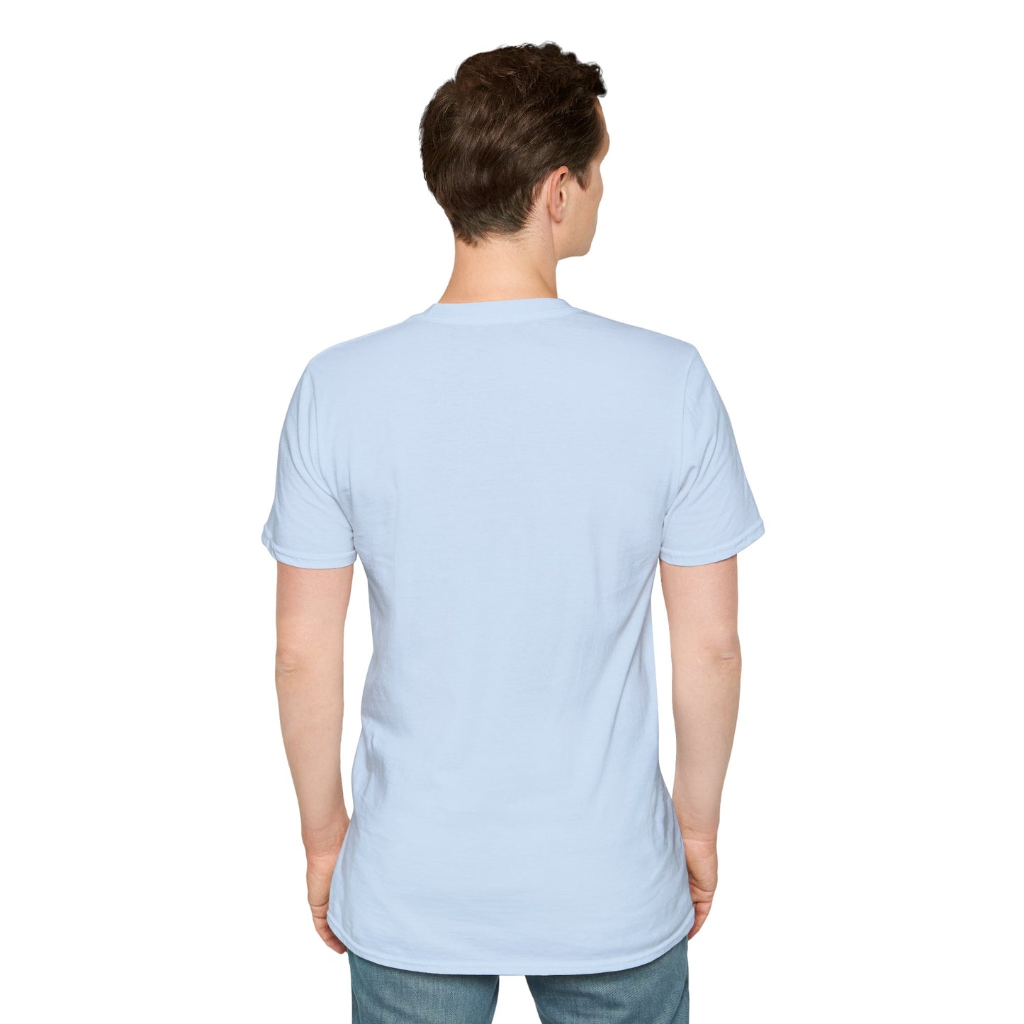 Winter String Lights Stroll T-Shirt — Cozy Holiday Street Scene Graphic Tee