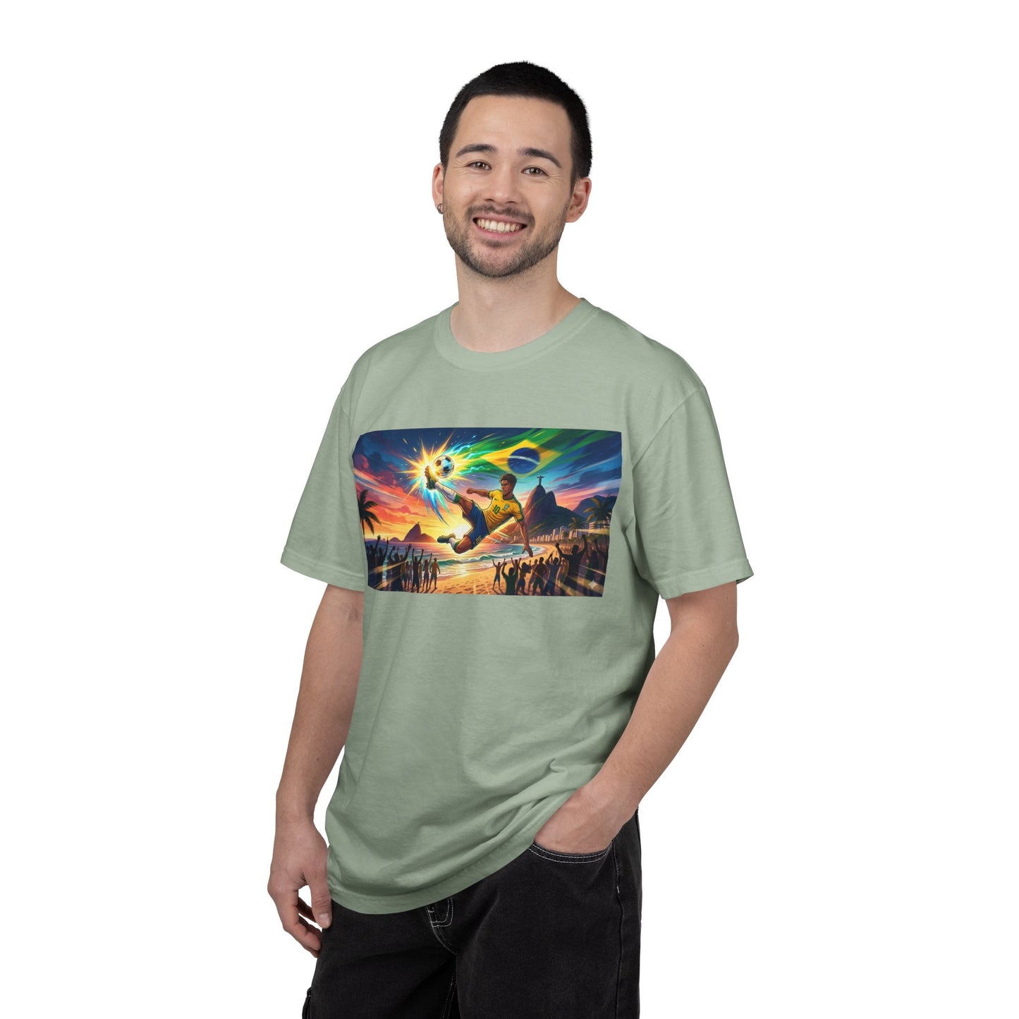 Brazil — Energy + Football Graphic T-Shirt