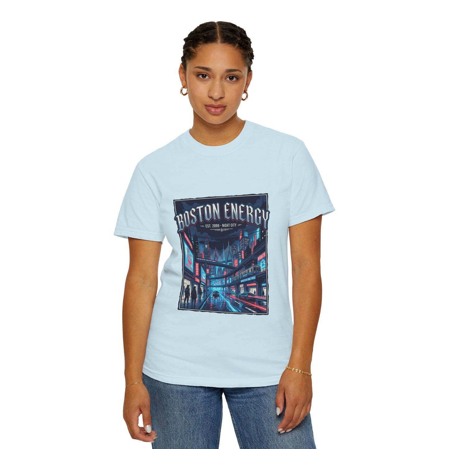 Boston Energy Graphic T-Shirt — Neon City Streetwear