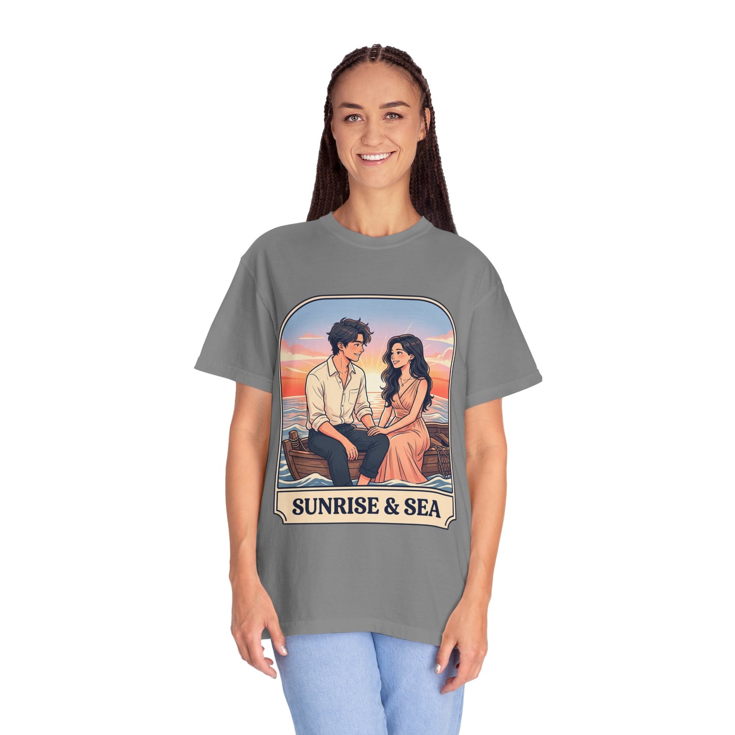 Sunrise & Sea Romantic Beach T-Shirt