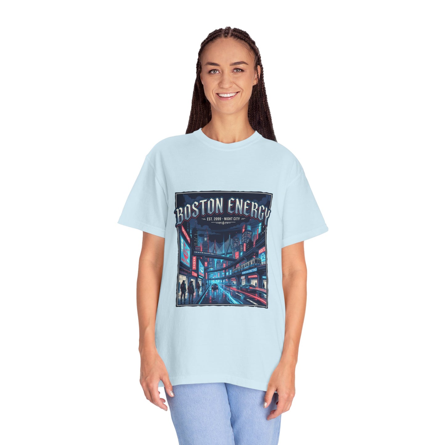 Boston Energy Graphic T-Shirt — Neon City Streetwear