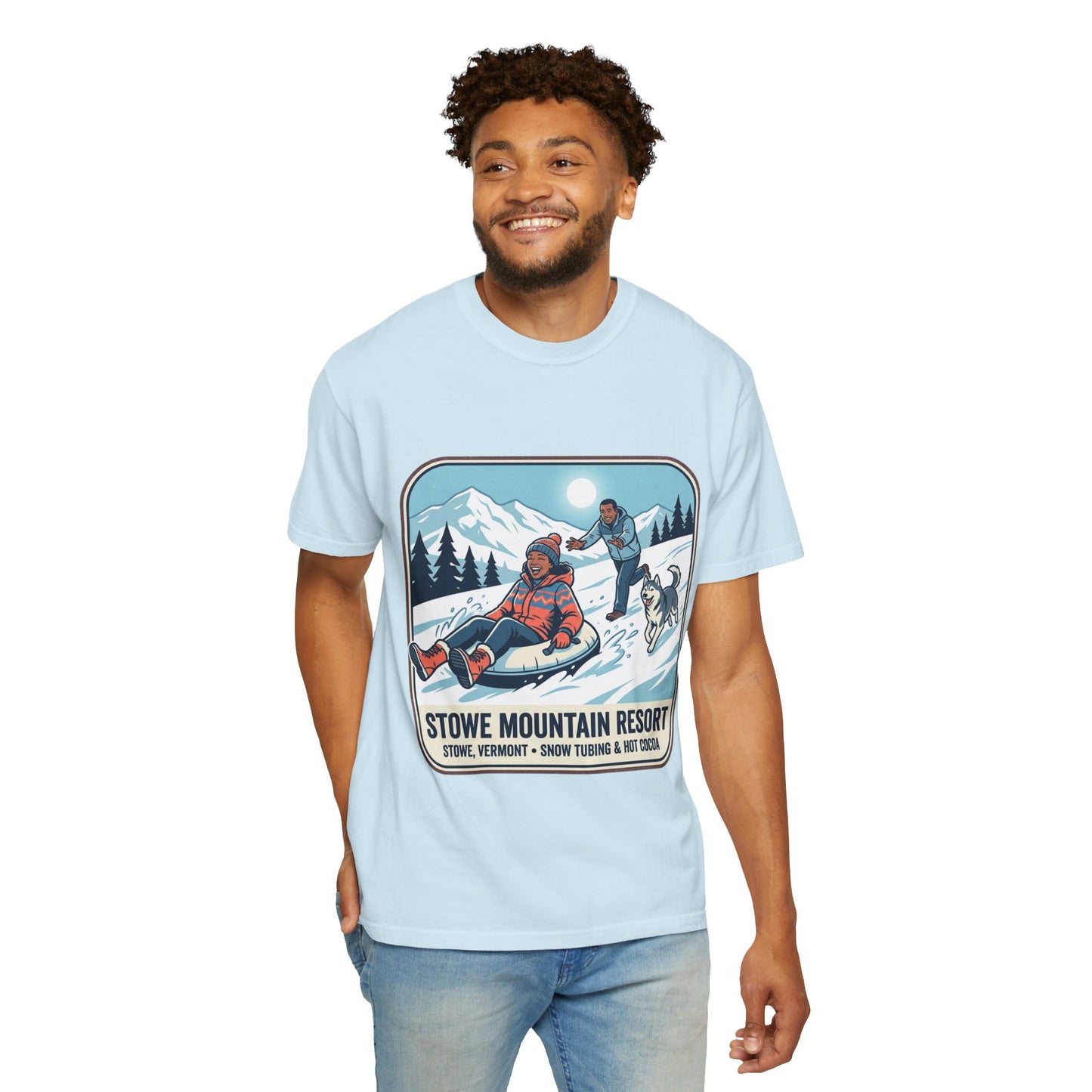 Stowe Mountain Resort Snow Tubing T-Shirt