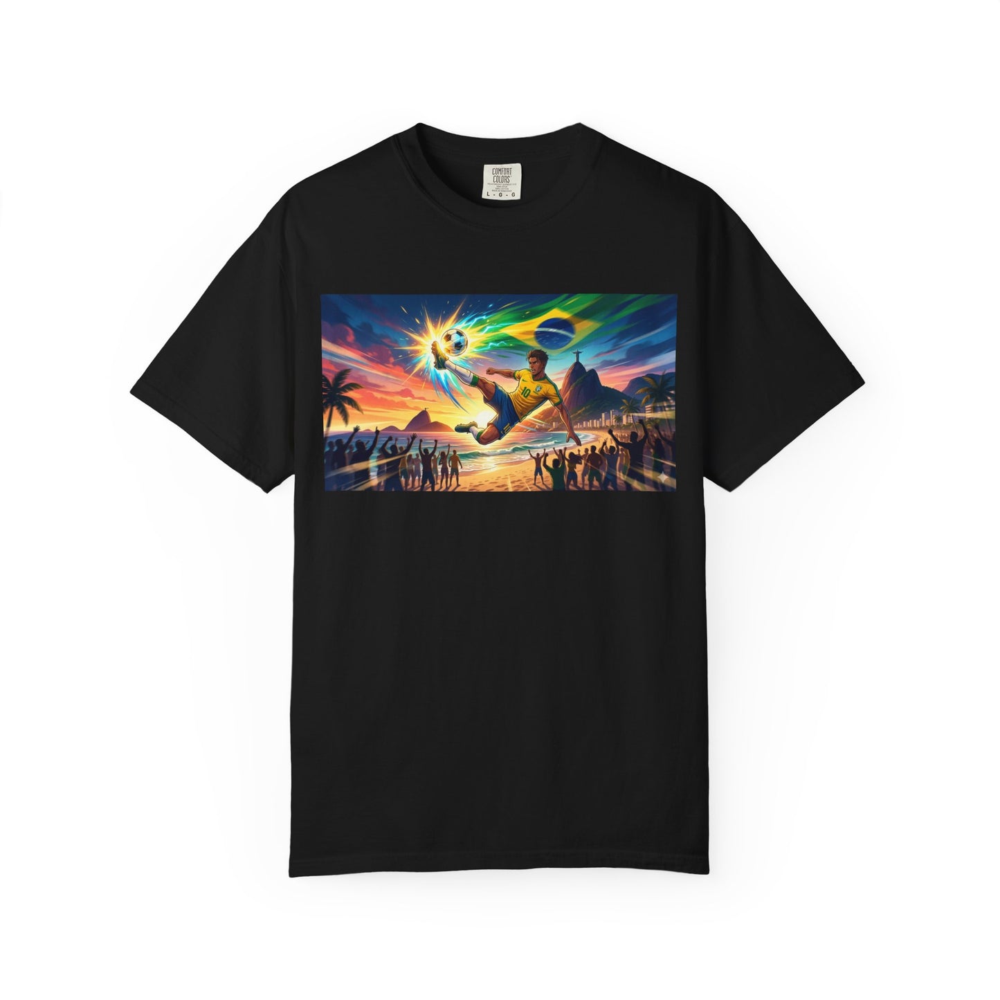 Brazil — Energy + Football Graphic T-Shirt