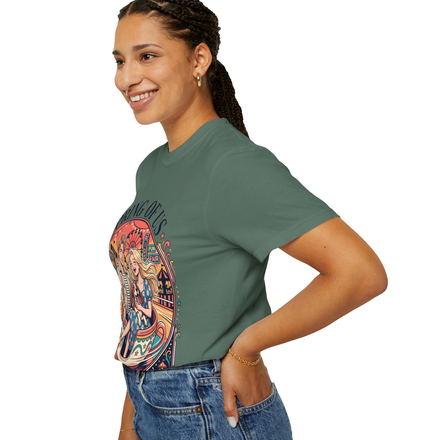 Spring of Us T-Shirt — Retro Carnival Couple Tee (Spring Festival Concert)