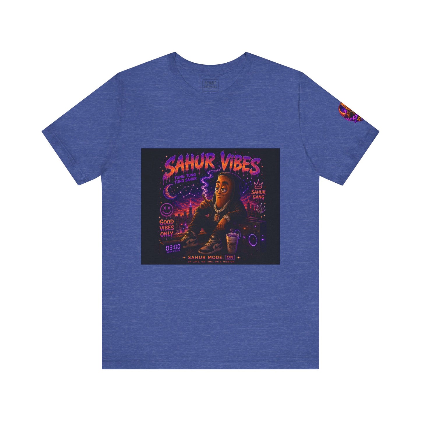 Tung Tung Tung Sahur SOLO Night Smoke DOLO Tee — Urban Chill Cartoon Design