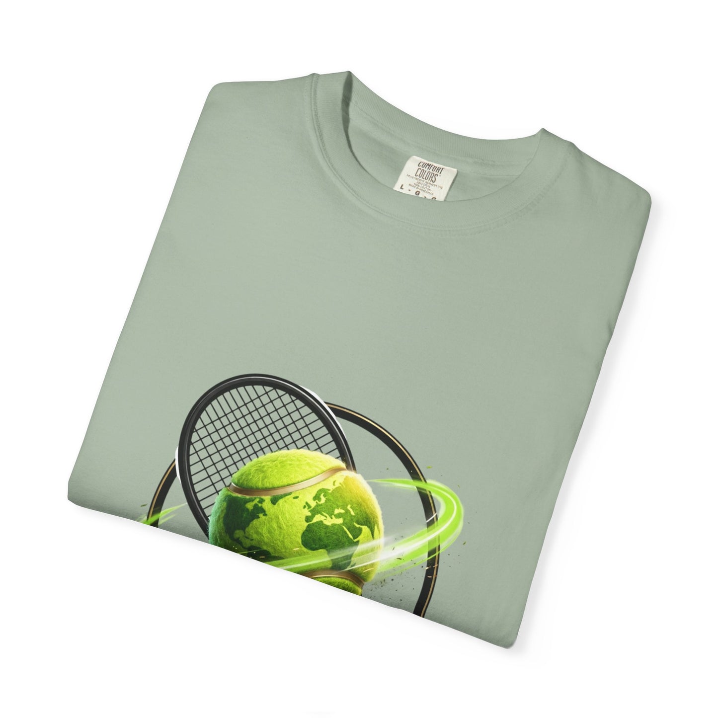 Tennis Globe T‑Shirt — "United Through the Game" Sports Tee
