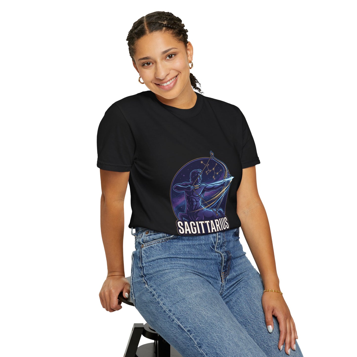 Sagittarius Archer Zodiac T‑Shirt — Astrology Constellation Graphic Tee